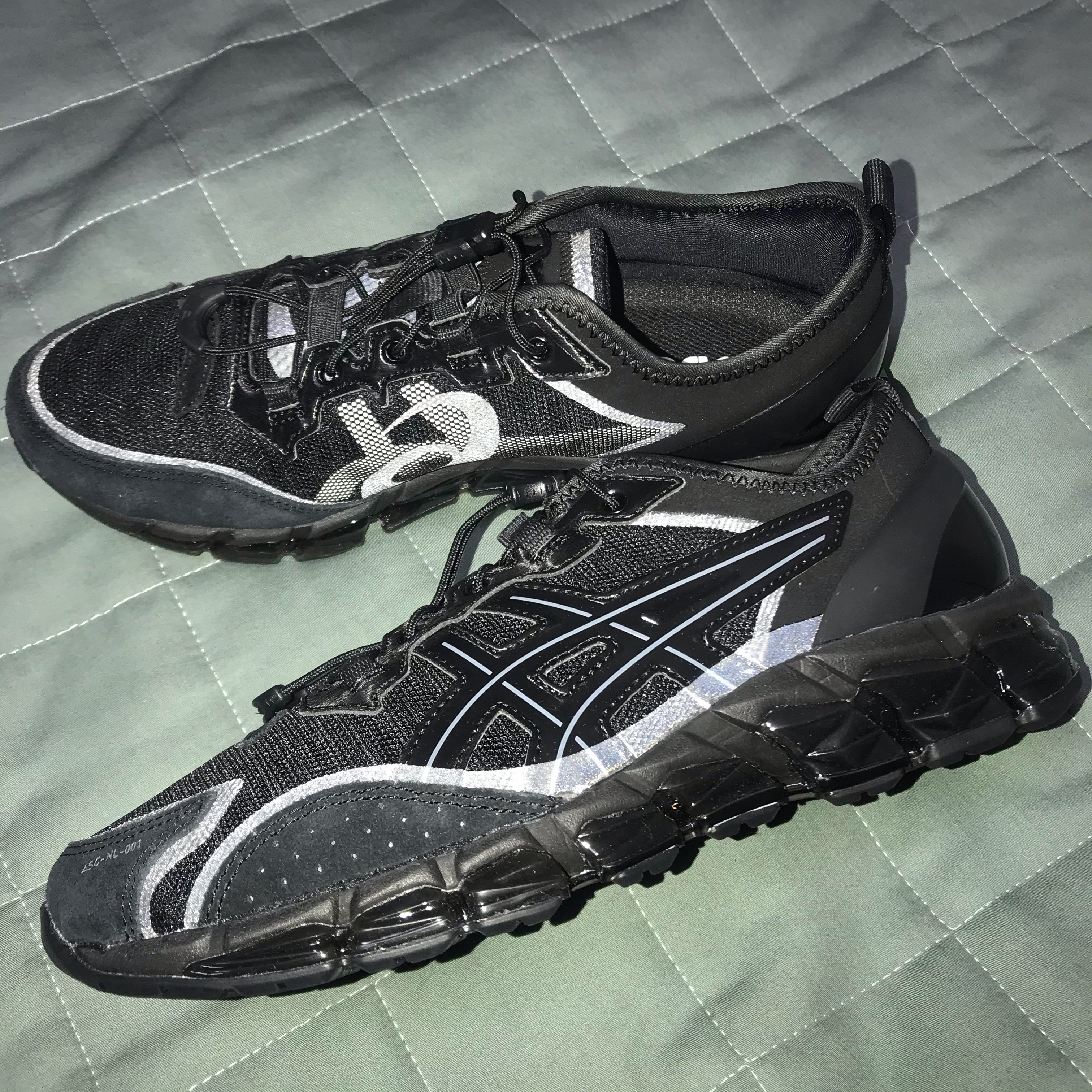 Asics x Nu Label Gel-Quantum 360 6 Black 착용 스타일 - 5