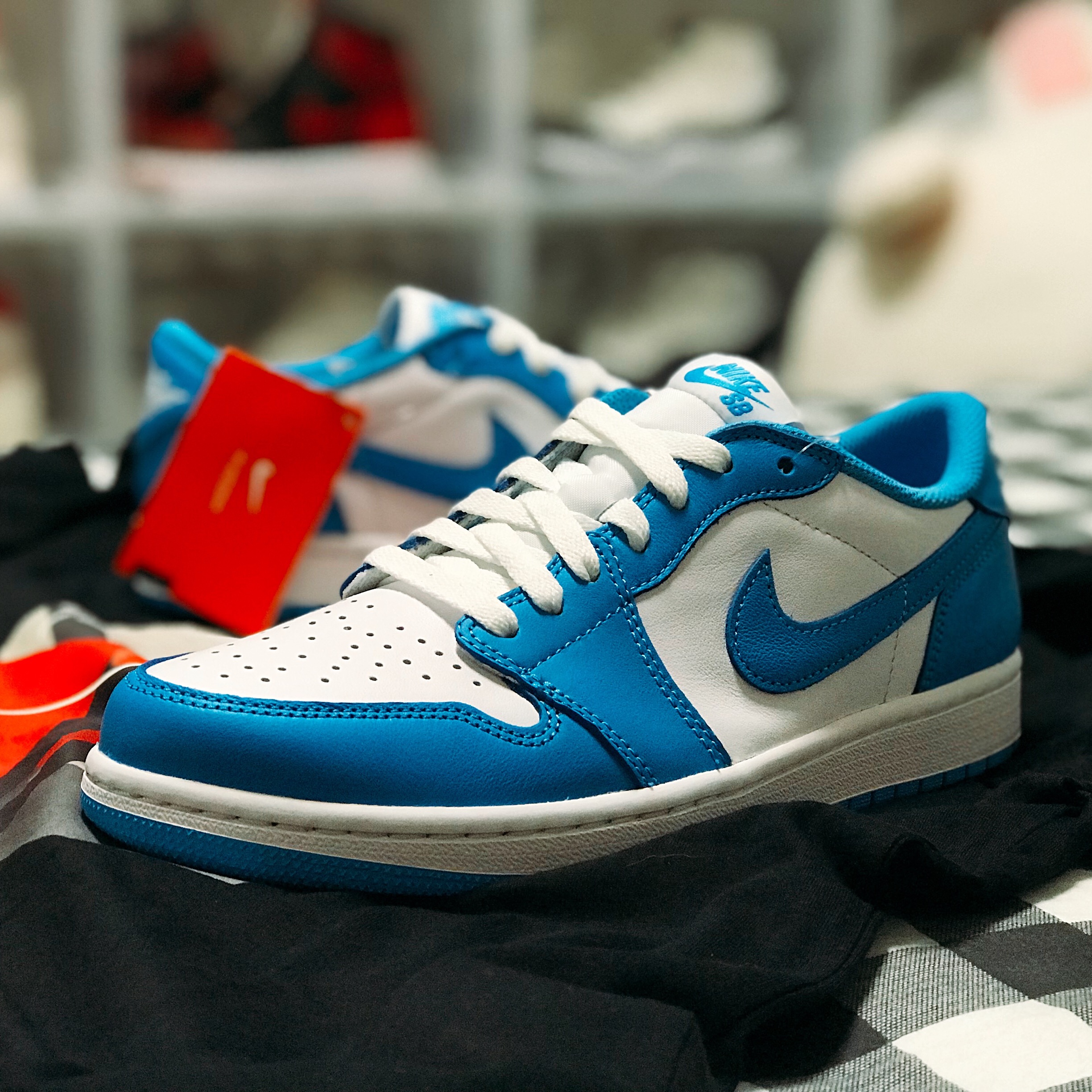Jordan 1 Low SB UNC 착용 스타일 - 1