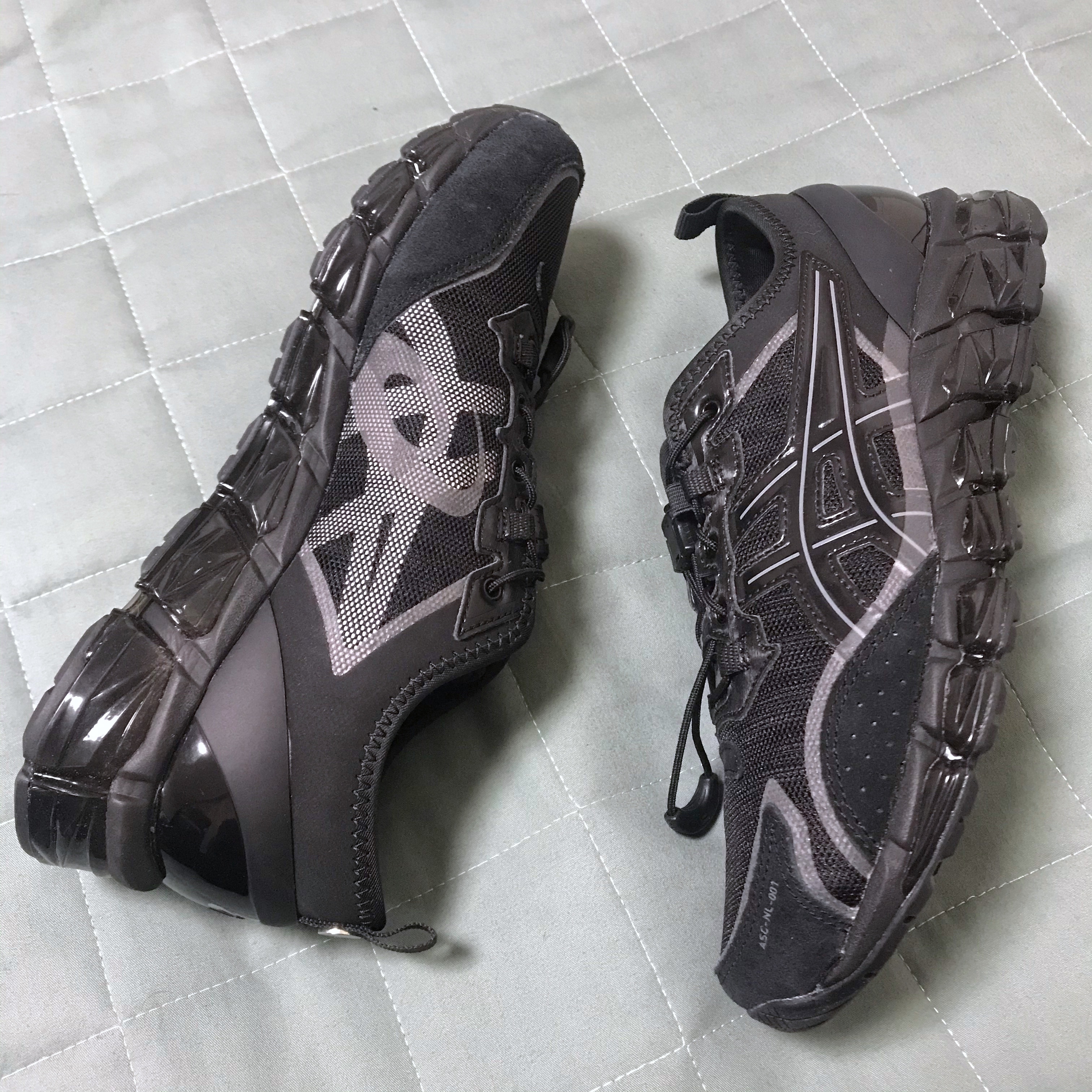 Asics x Nu Label Gel-Quantum 360 6 Black 착용 스타일 - 1