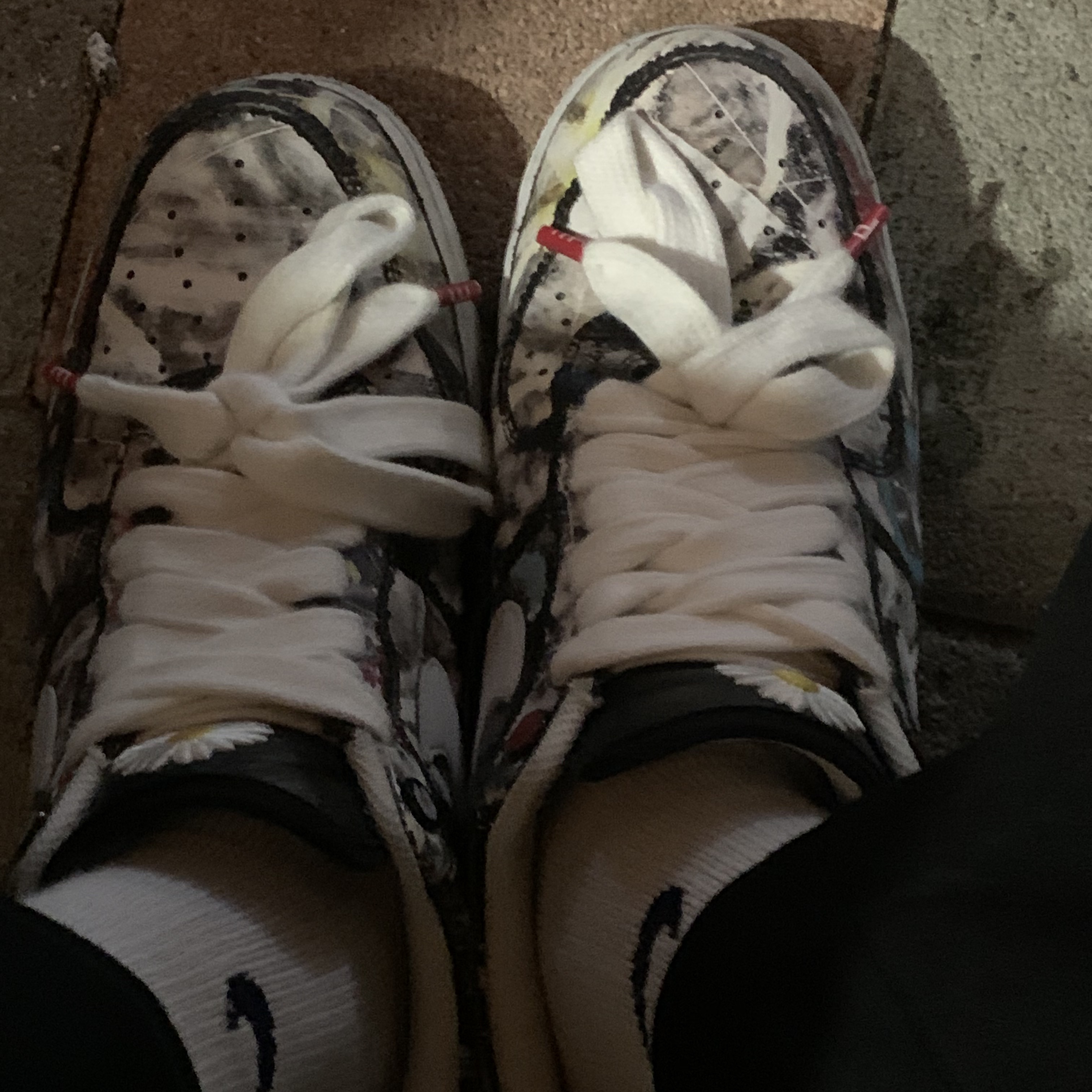 Nike x Peaceminusone Air Force 1 Low Para-Noise 착용 스타일
