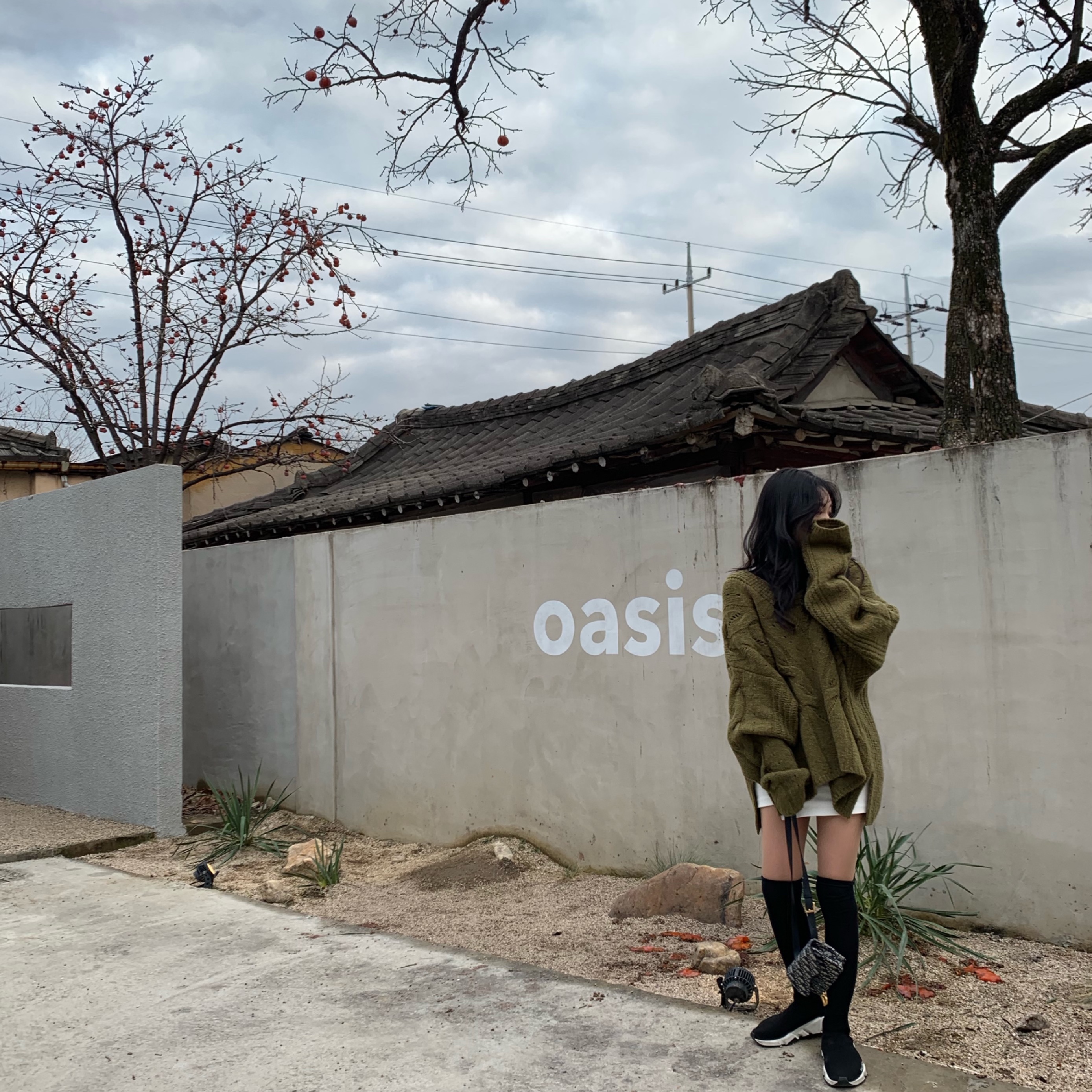 Balenciaga Speed Trainer Black White 2019, Balenciaga Speed Trainer Black White 2020 착용 스타일 - 2