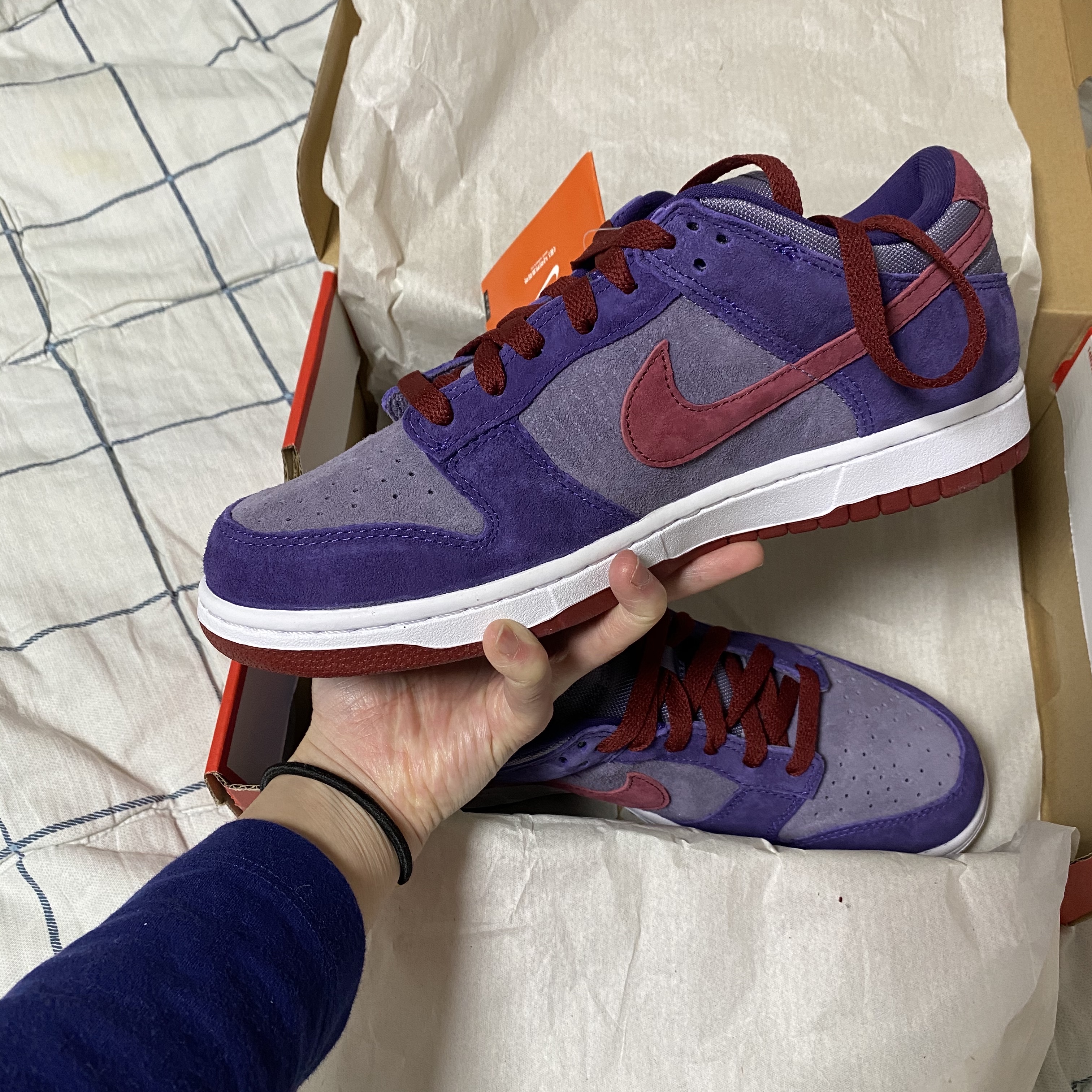 Nike Dunk Low SP Plum 2020 착용 스타일