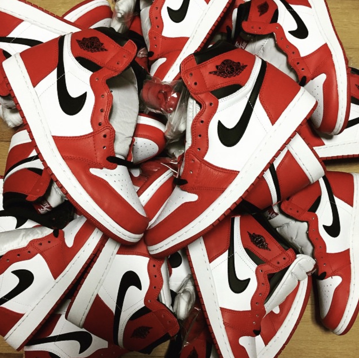 Jordan 1 Retro High OG Chicago 2015, (GS) Jordan 1 Retro High OG Chicago 2015 착용 스타일
