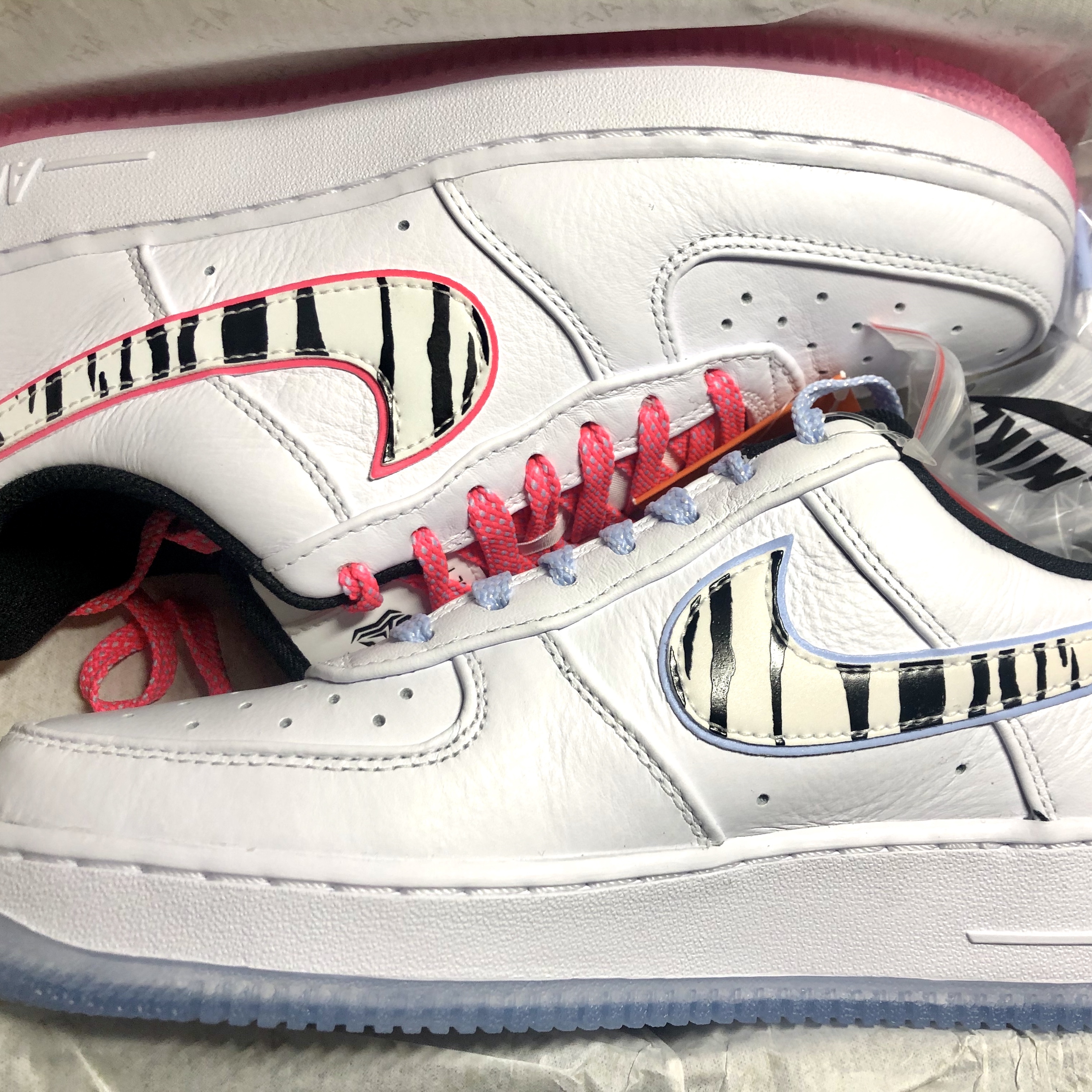 Nike Air Force 1 Low White Tiger South Korea 2020 착용 스타일
