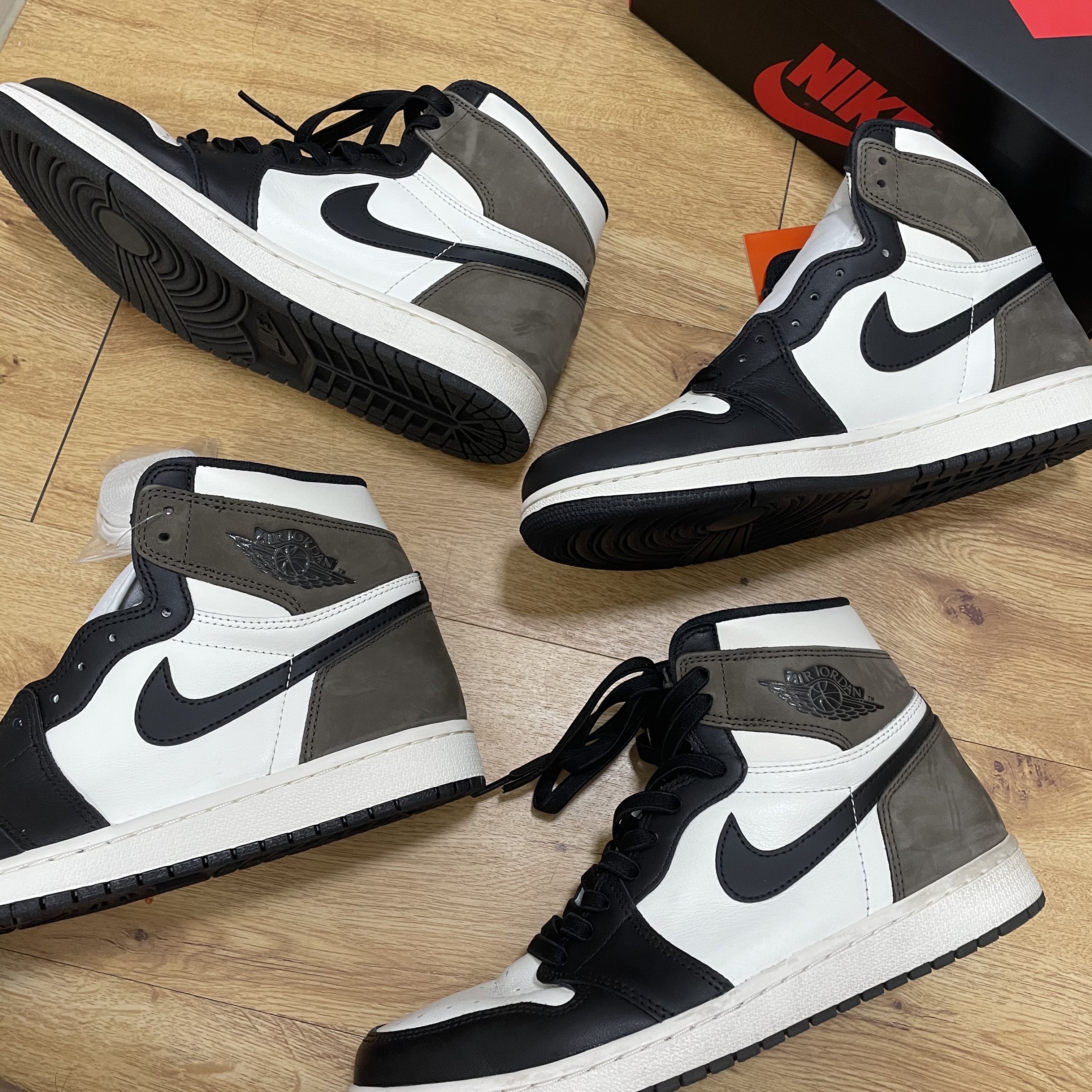 Jordan 1 Retro High OG Black Mocha 착용 스타일
