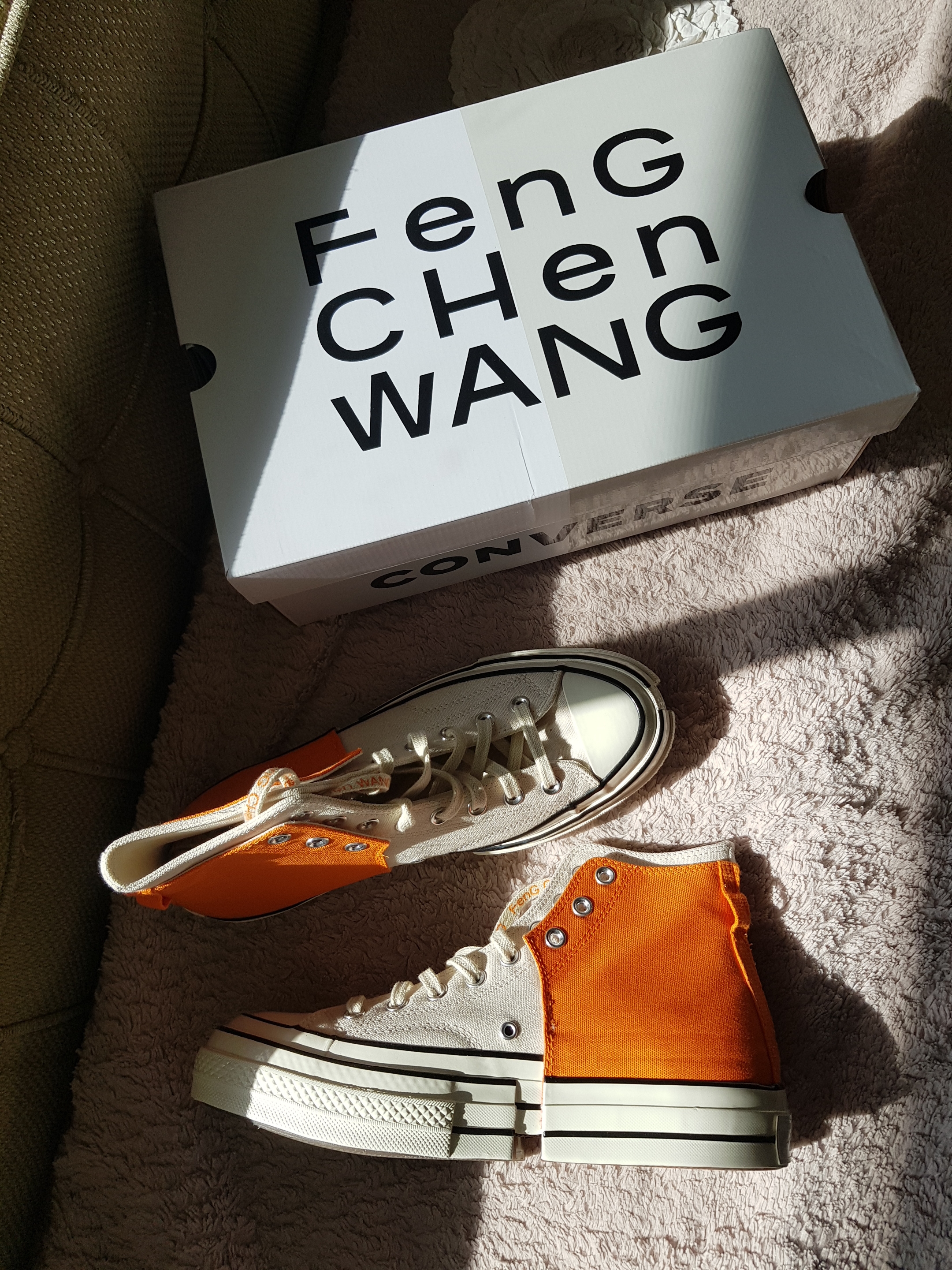 Converse x Feng Chen Wang Chuck 70 2-in-1 Persimmon Orange 착용 스타일