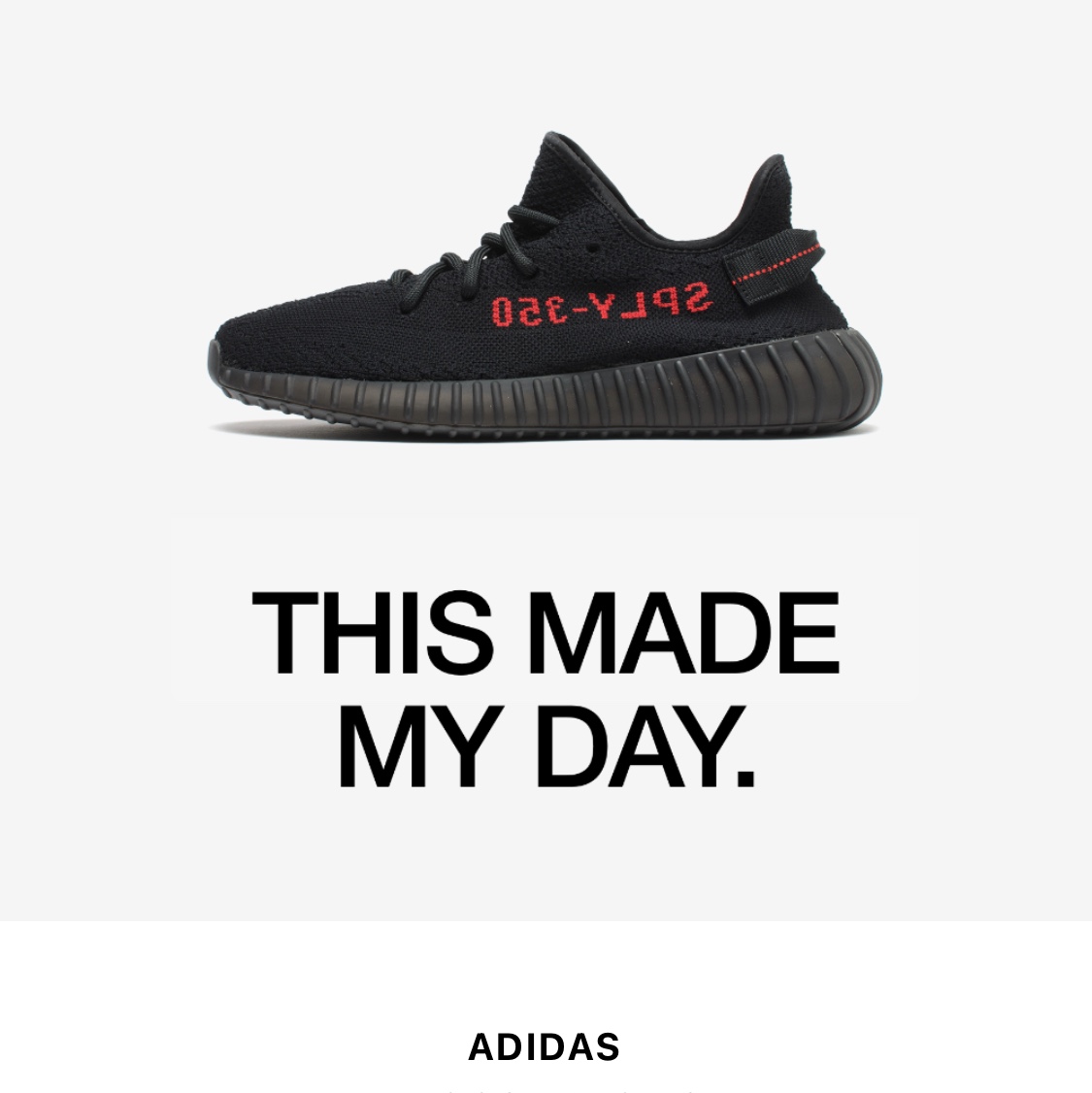 Adidas Yeezy Boost 350 V2 Black Red 2020 착용 스타일