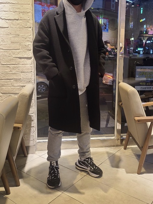 Nike x Sacai VaporWaffle Black White 착용 스타일 - 2