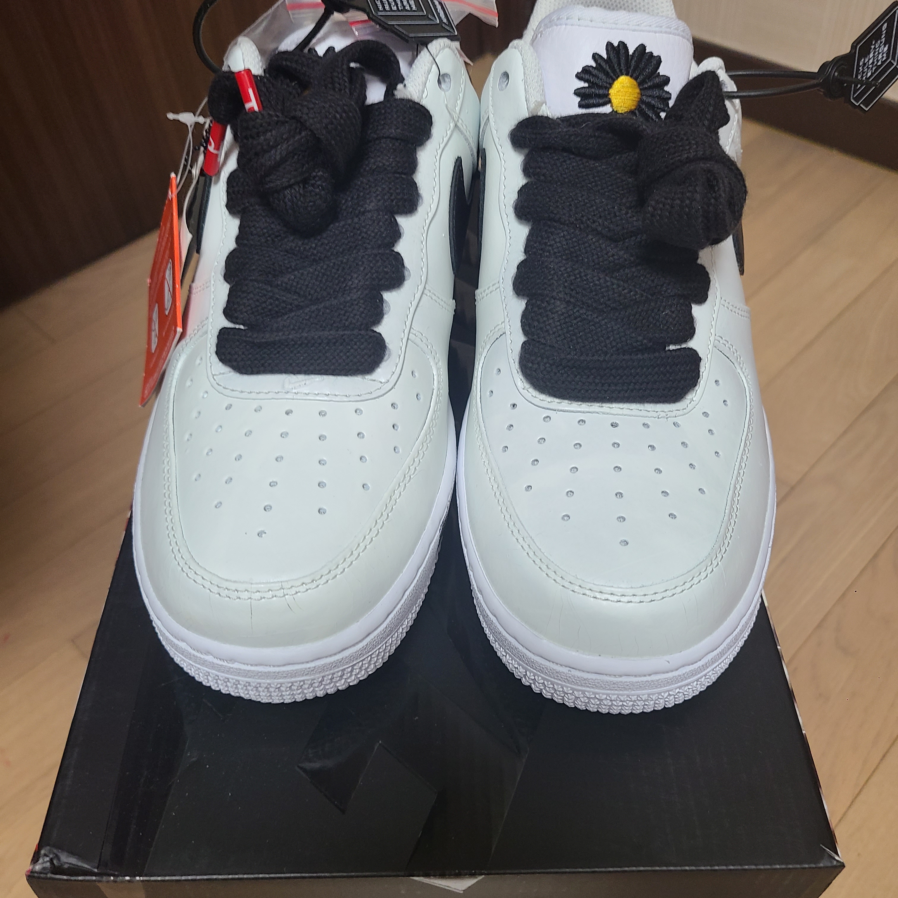 Nike x Peaceminusone Air Force 1 Low Para-Noise 2.0 착용 스타일 - 1