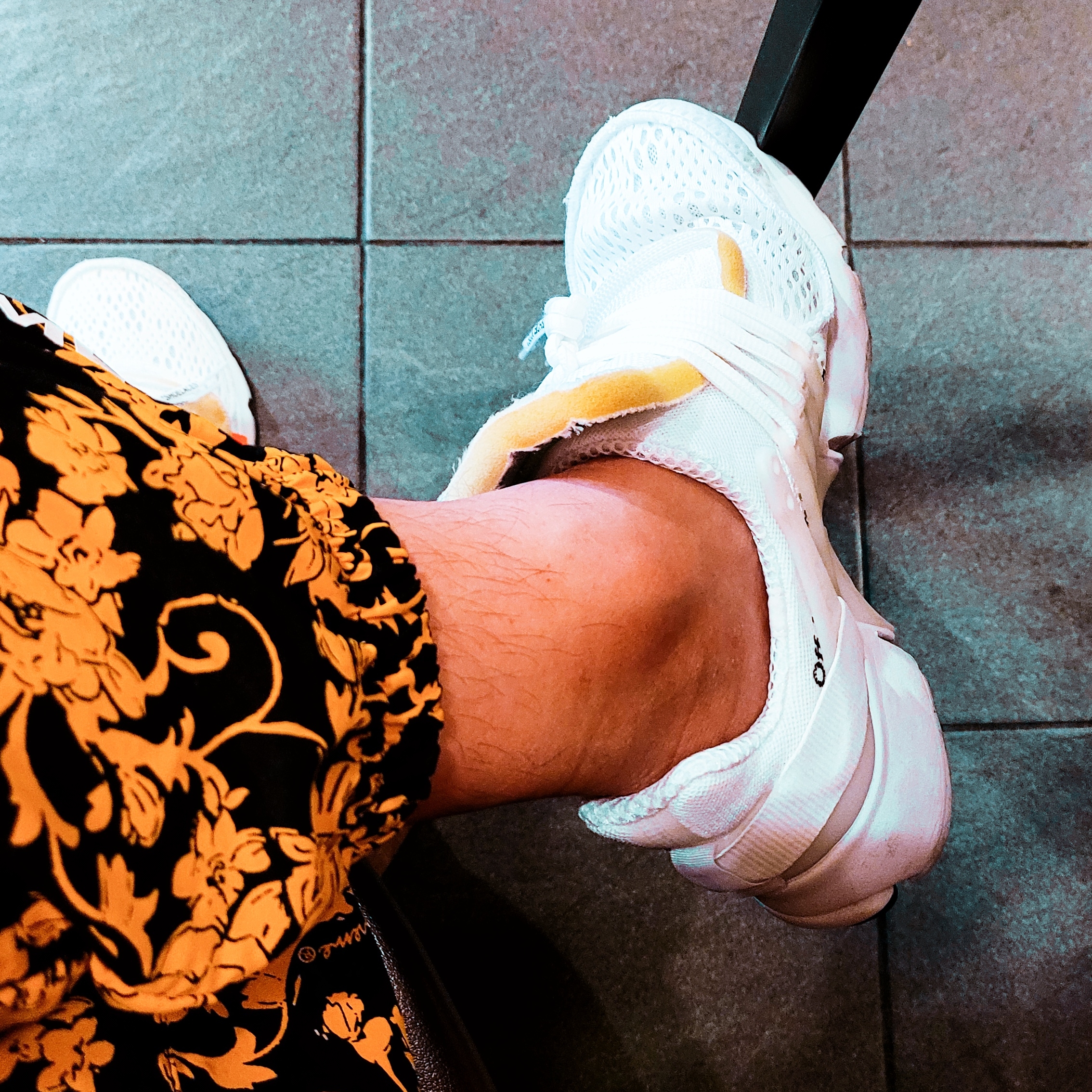 Nike x Off-White Air Presto White 착용 스타일 - 4