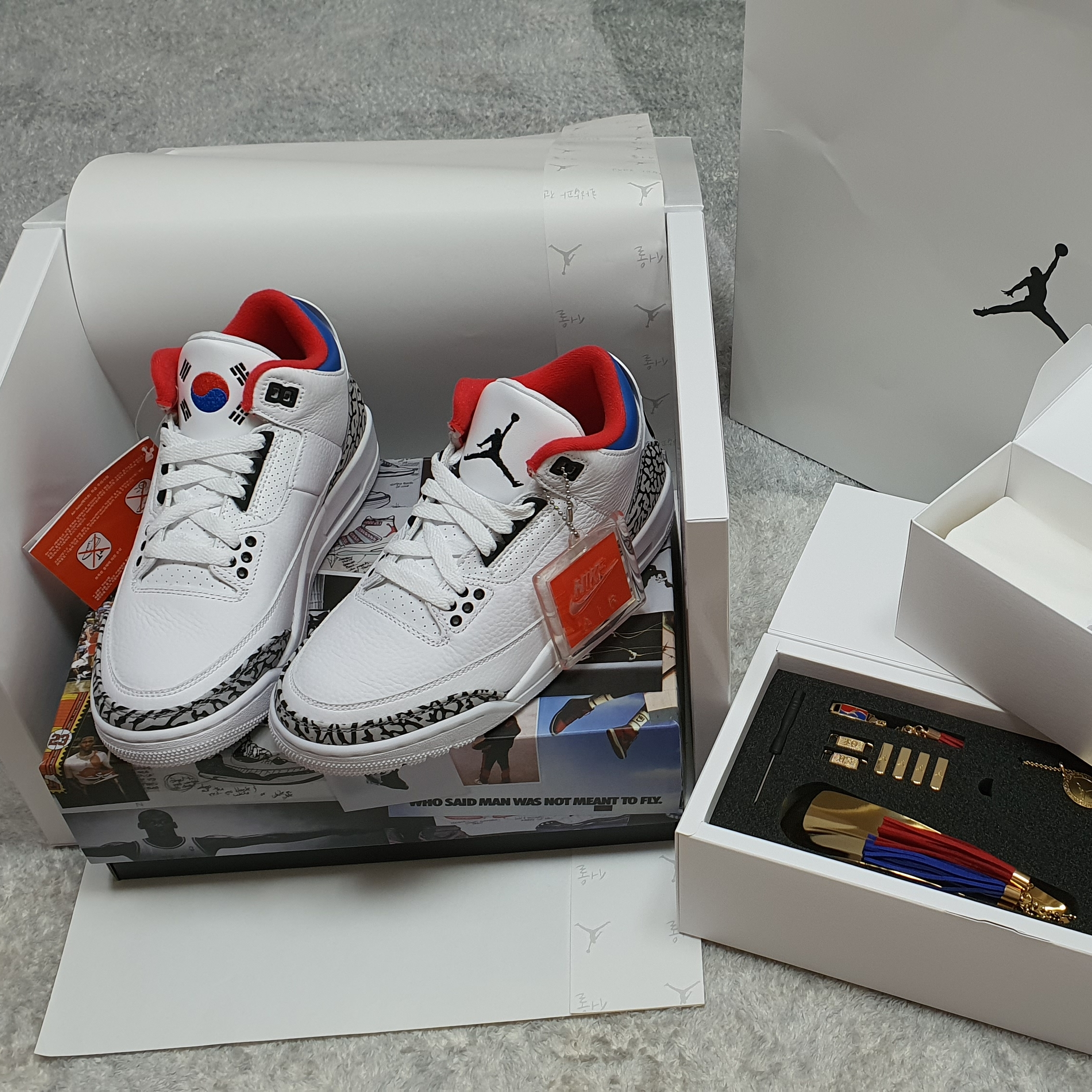 (W) Jordan 3 Retro Seoul - Special Box 착용 스타일