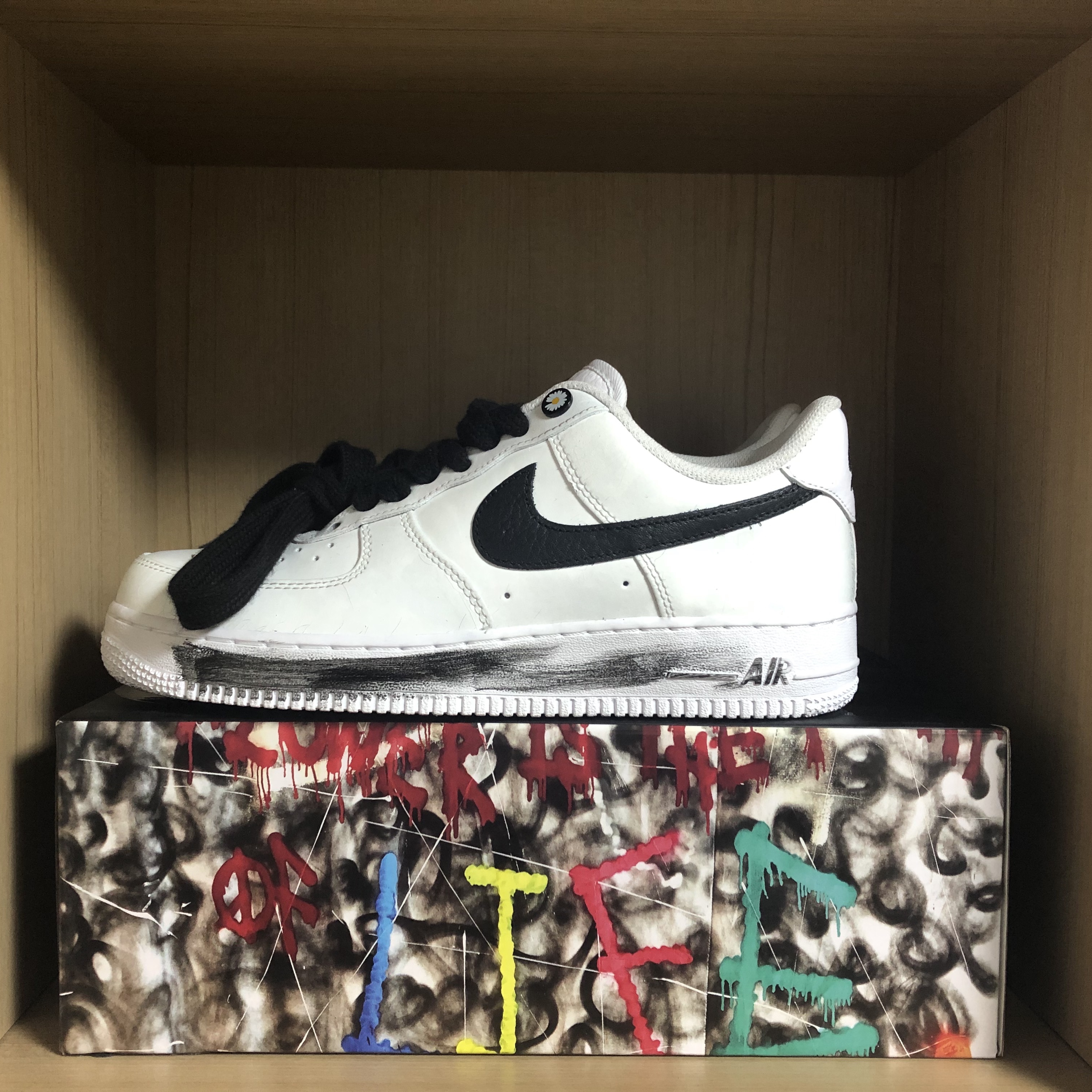Nike x Peaceminusone Air Force 1 Low Para-Noise 2.0 착용 스타일 - 1