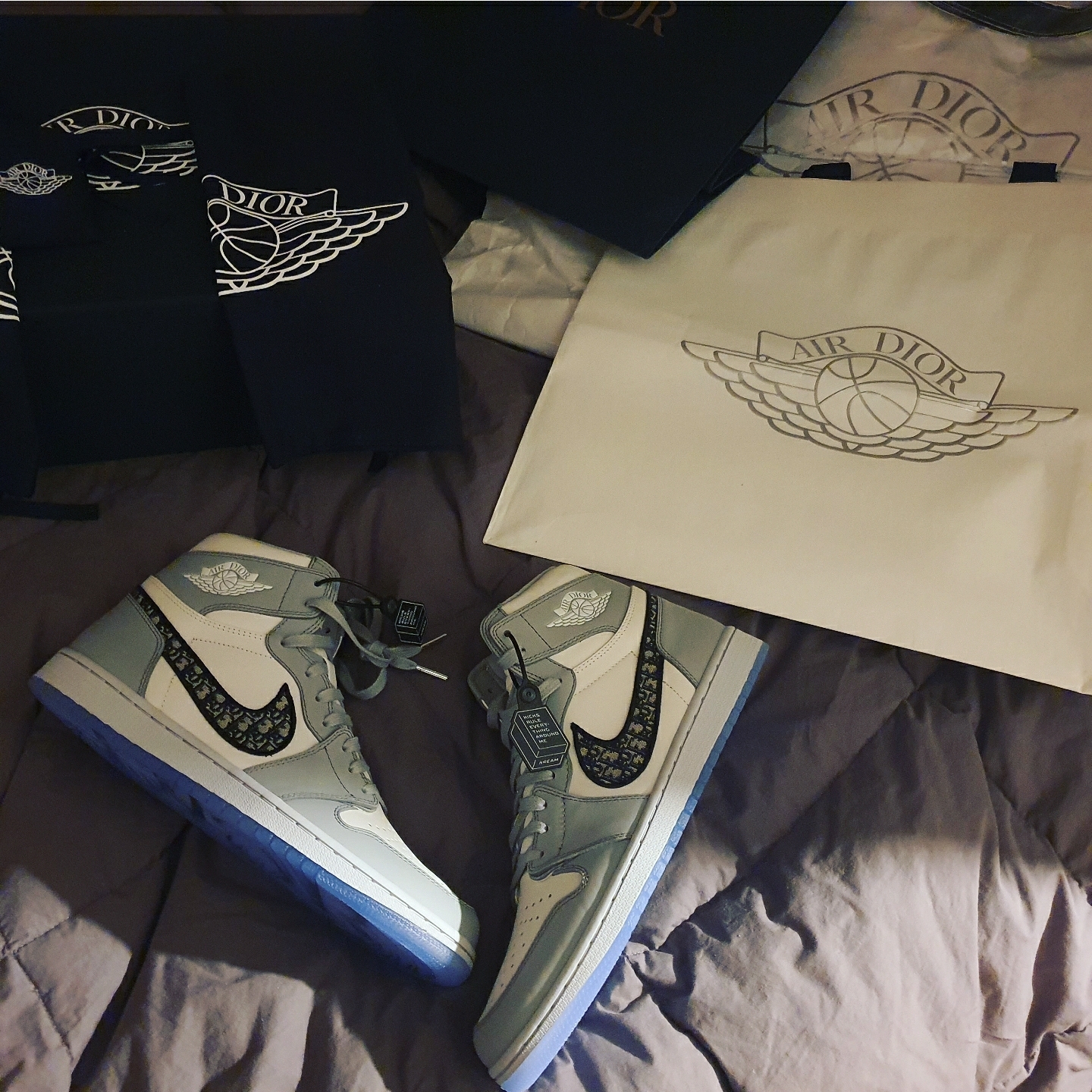 Jordan 1 x Dior High OG 착용 스타일 - 3
