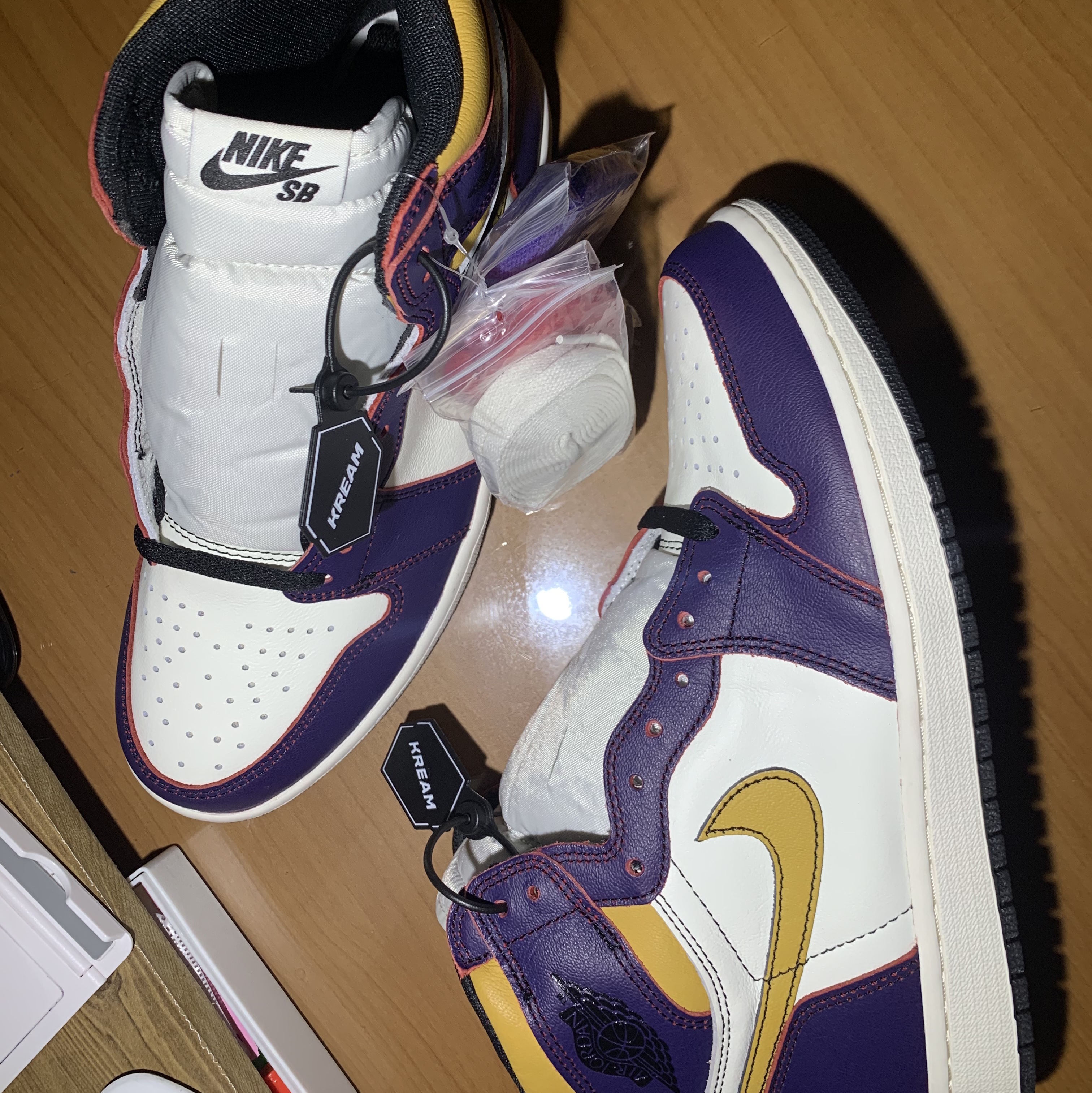 Jordan 1 Retro High OG Defiant SB LA to Chicago 착용 스타일 - 1