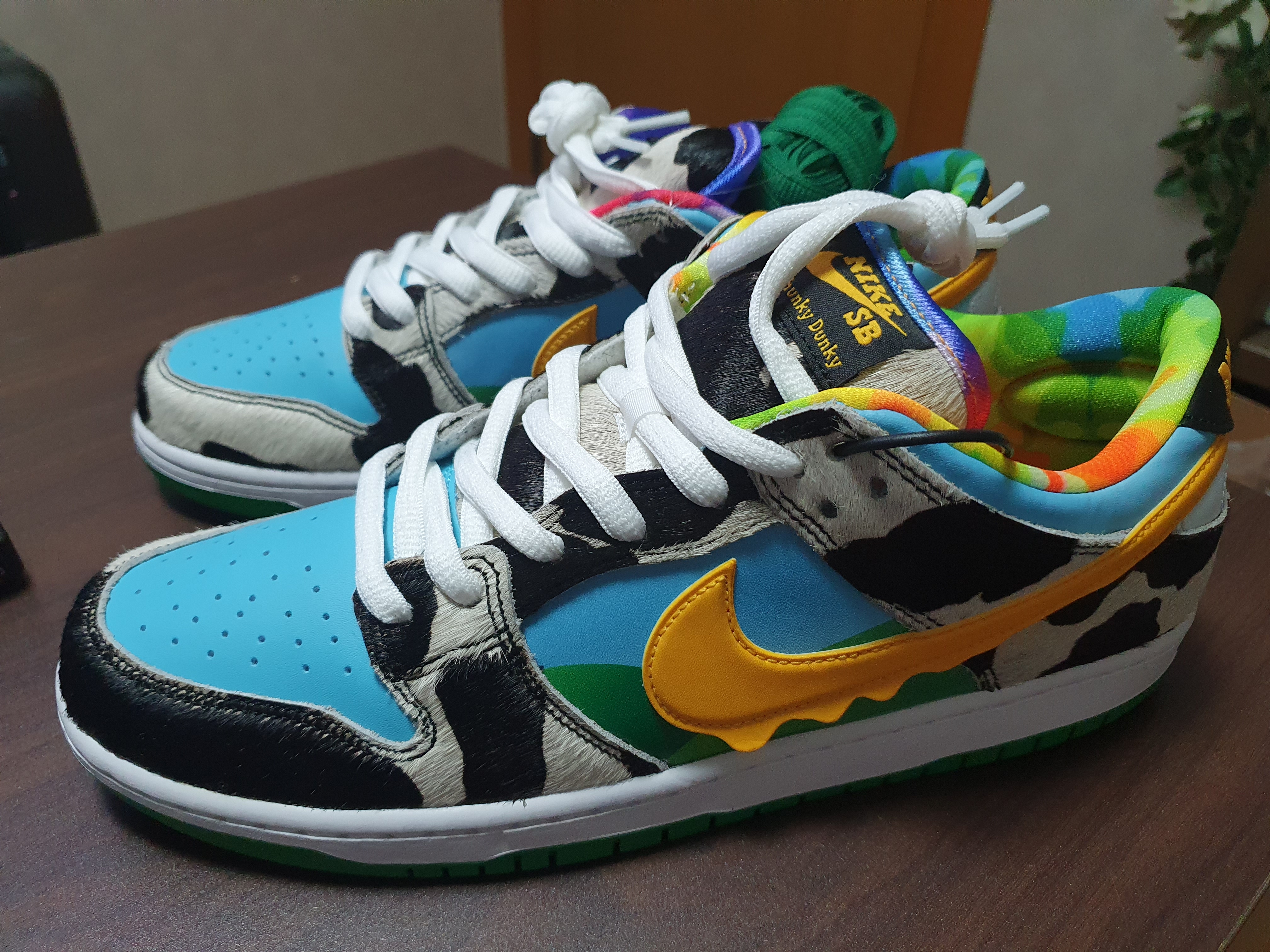 Nike x Ben & Jerry's SB Dunk Low Chunky Dunky 착용 스타일