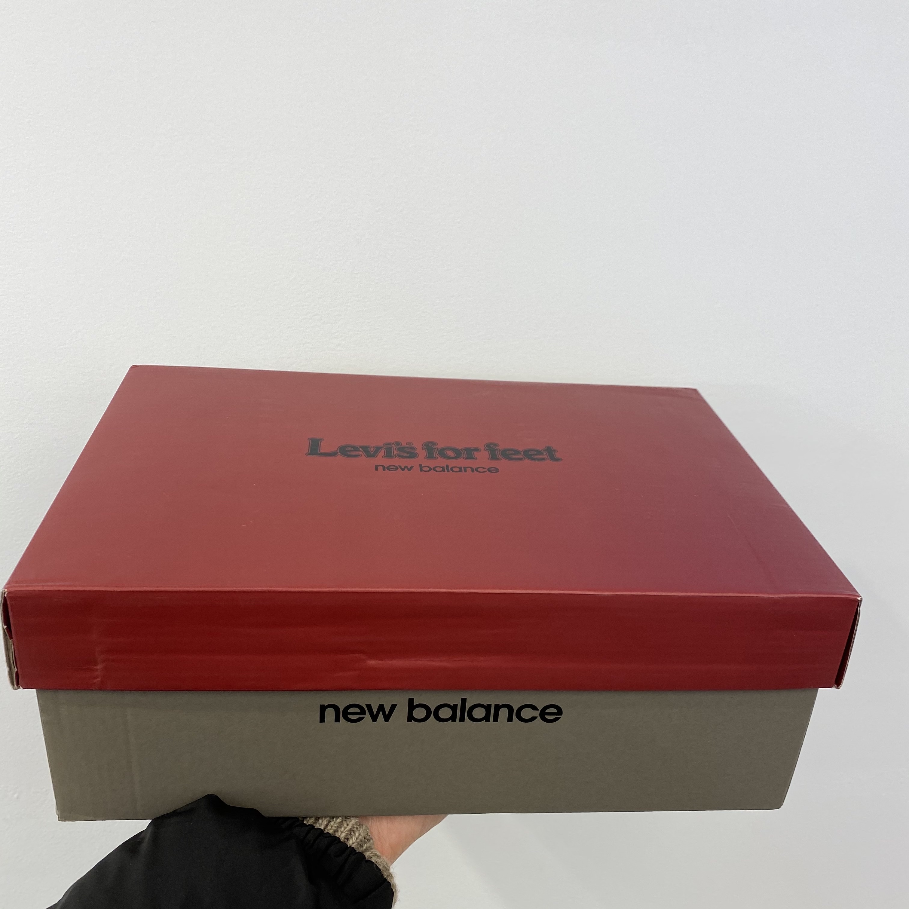 New Balance x Levi's 327 Grey (Levi's Tag) 착용 스타일 - 4