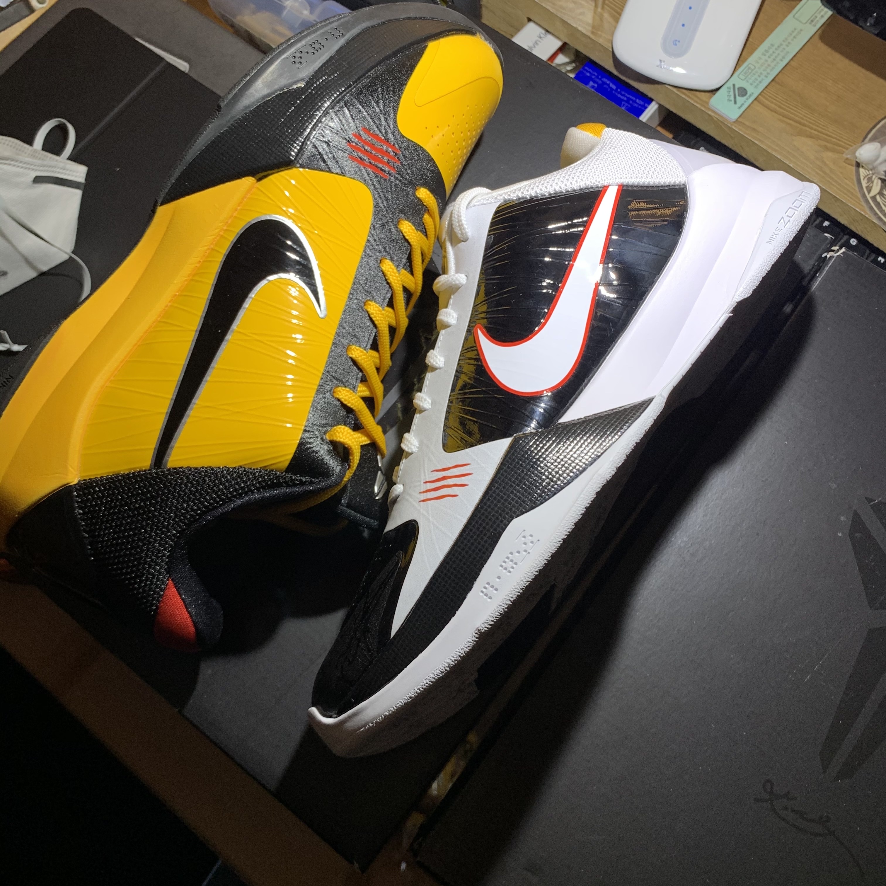 Nike Kobe 5 Protro Bruce Lee, Nike Kobe 5 Protro Alternate Bruce Lee 착용 스타일