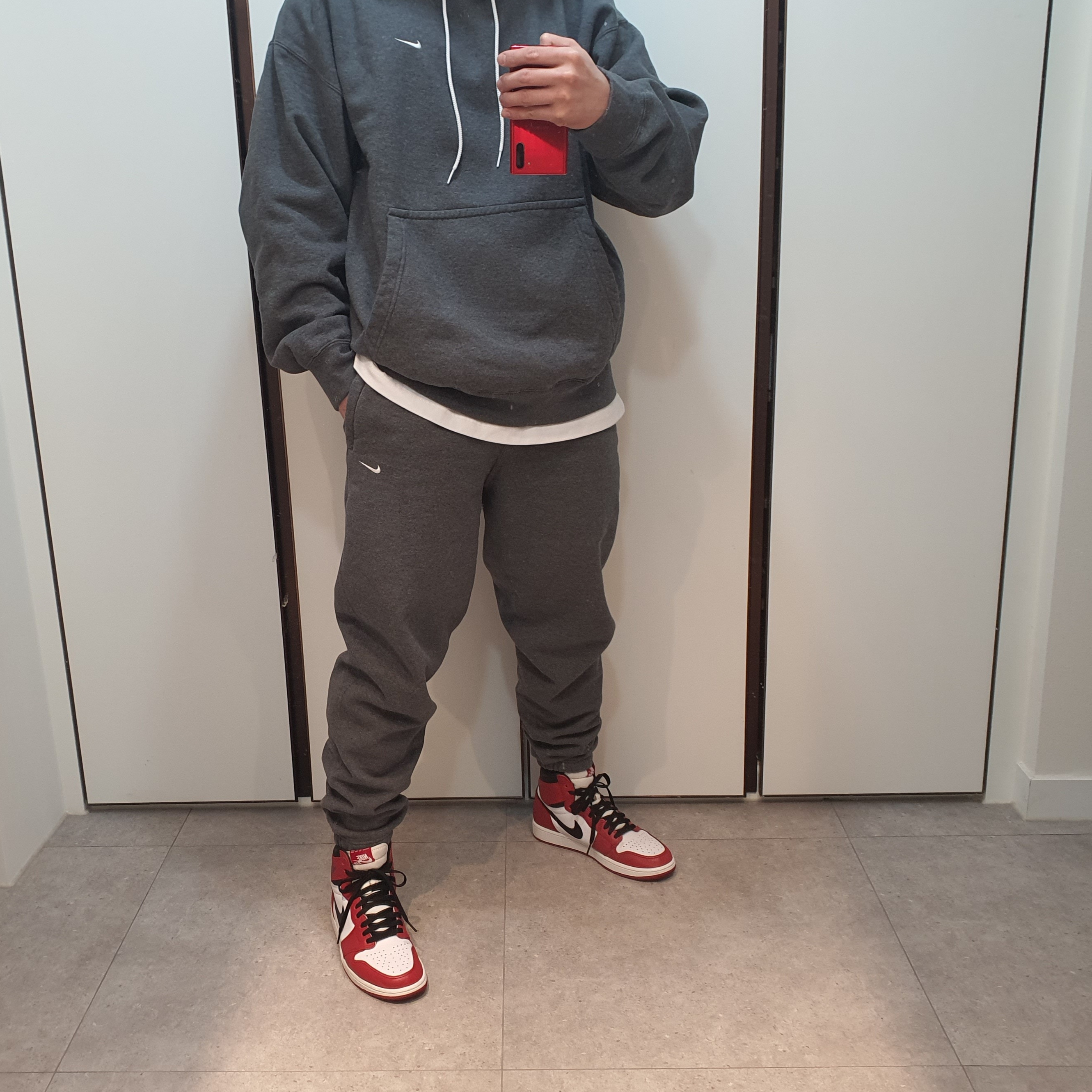 Jordan 1 Retro High OG Chicago 2015 착용 스타일 - 1