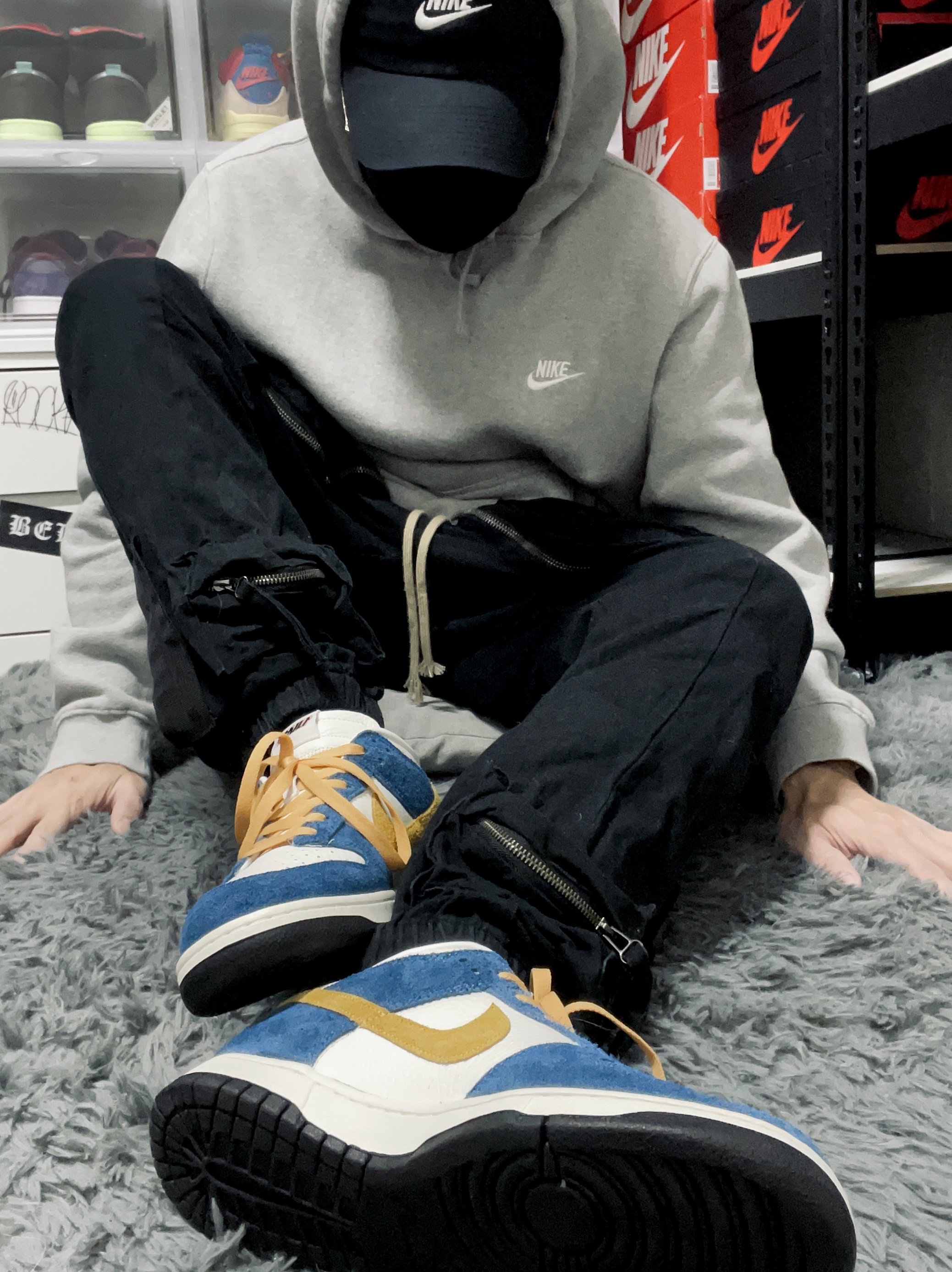 Nike x Kasina Dunk Low 80's Bus 착용 스타일