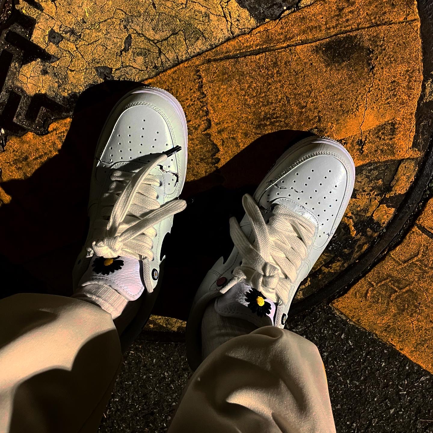 Nike x Peaceminusone Air Force 1 Low Para-Noise 2.0 착용 스타일 - 2