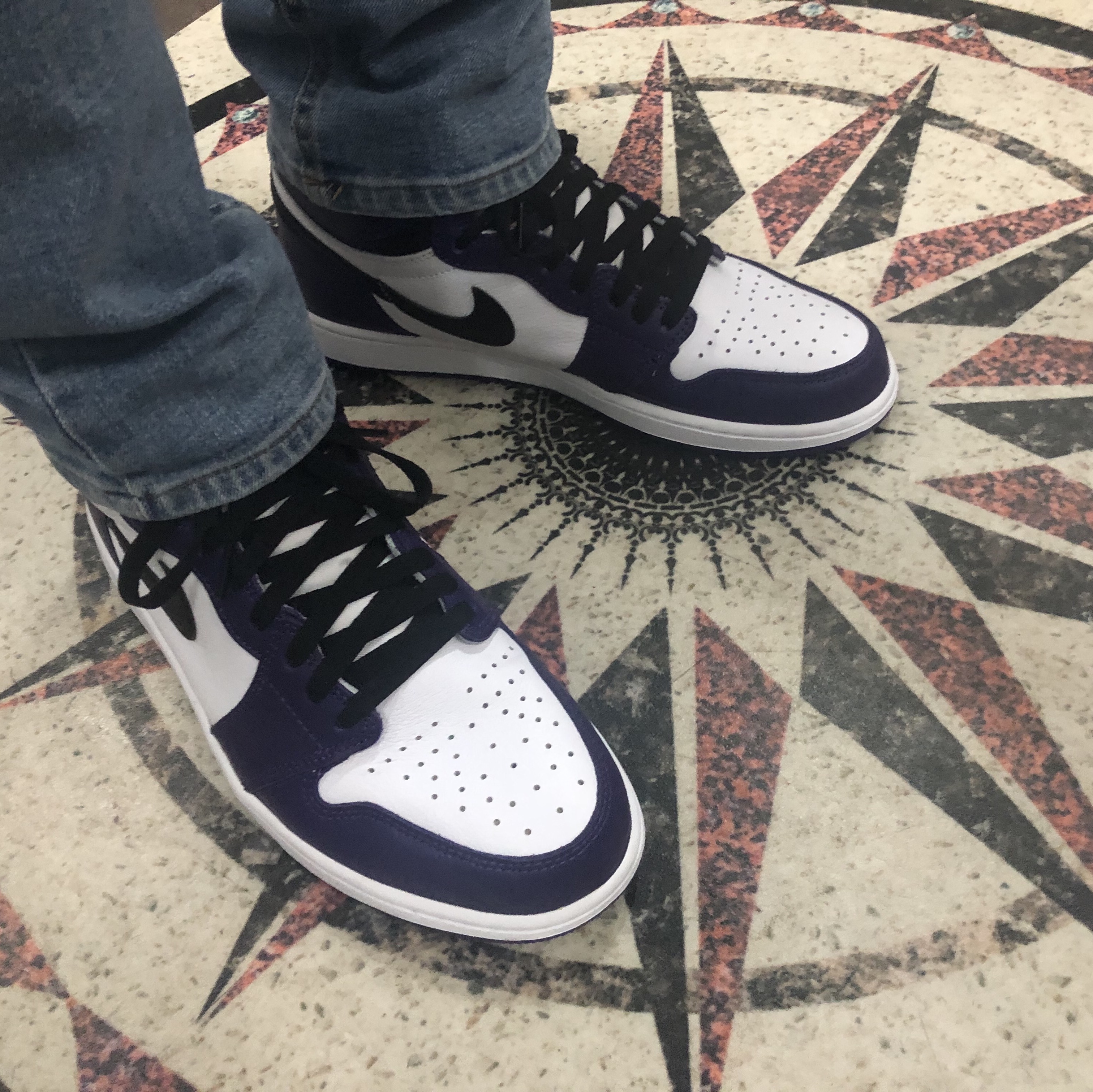 Jordan 1 Retro High OG Court Purple 2020 착용 스타일