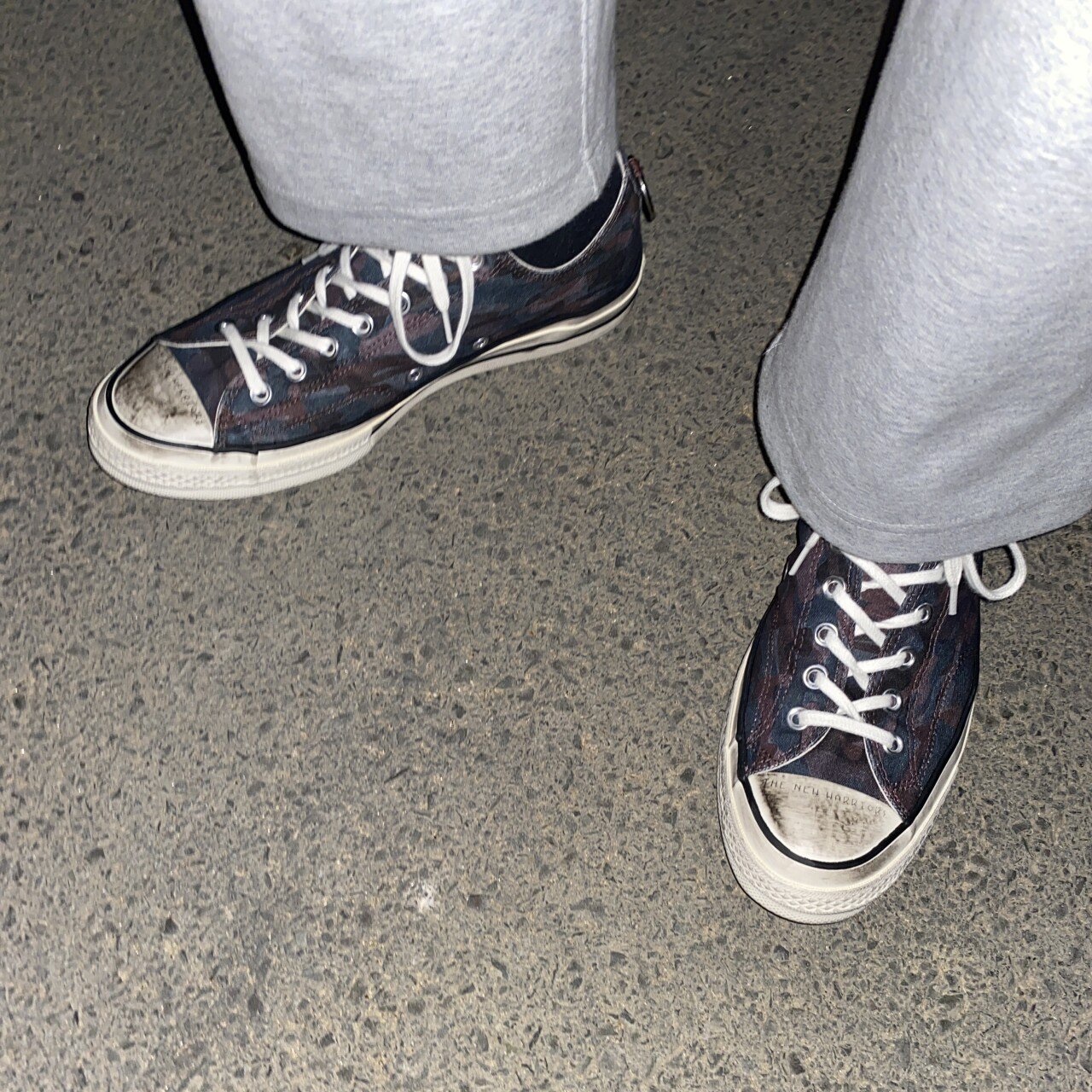 Converse x Undercover Chuck 70 Ox New Warriors Camo 착용 스타일 - 2