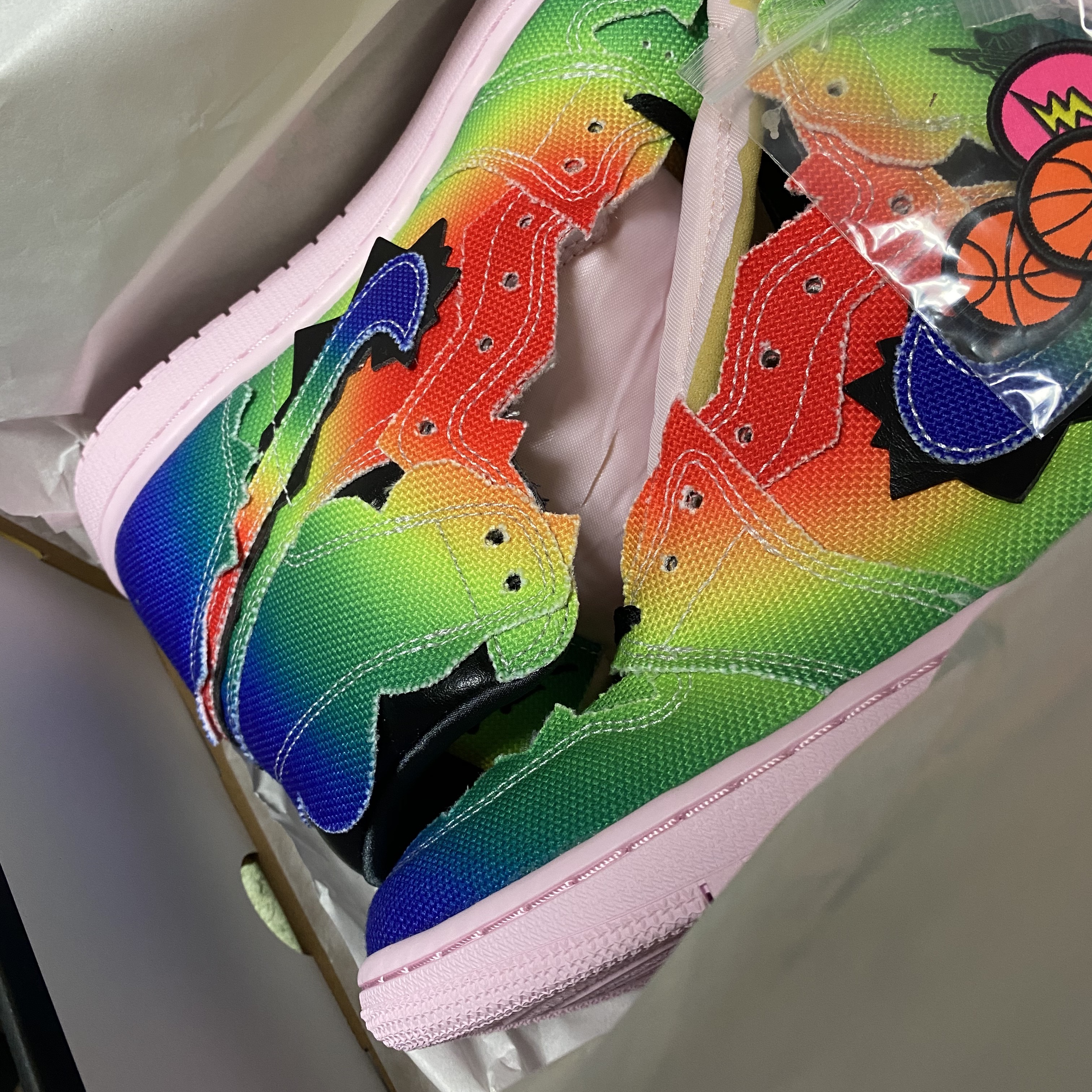 Jordan 1 x J Balvin Retro High OG 착용 스타일