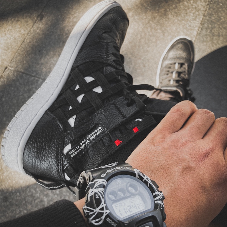 Jordan 1 Cargo Black White 착용 스타일