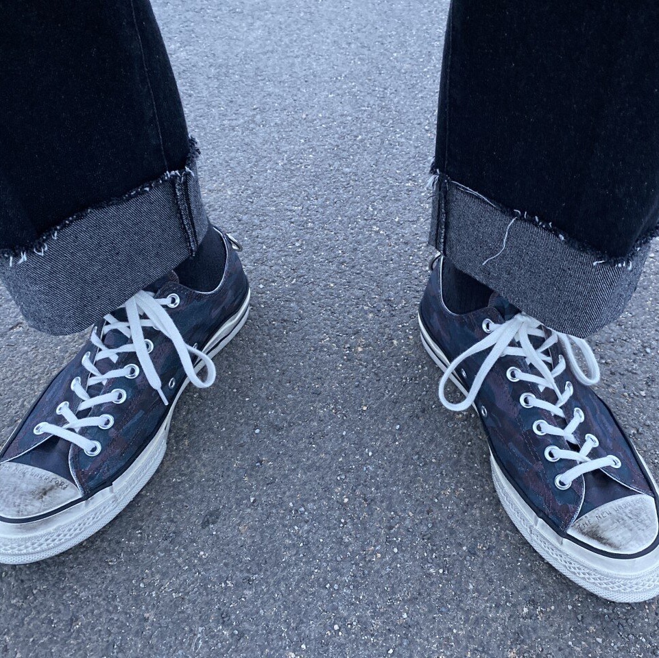 Converse x Undercover Chuck 70 Ox New Warriors Camo 착용 스타일 - 1