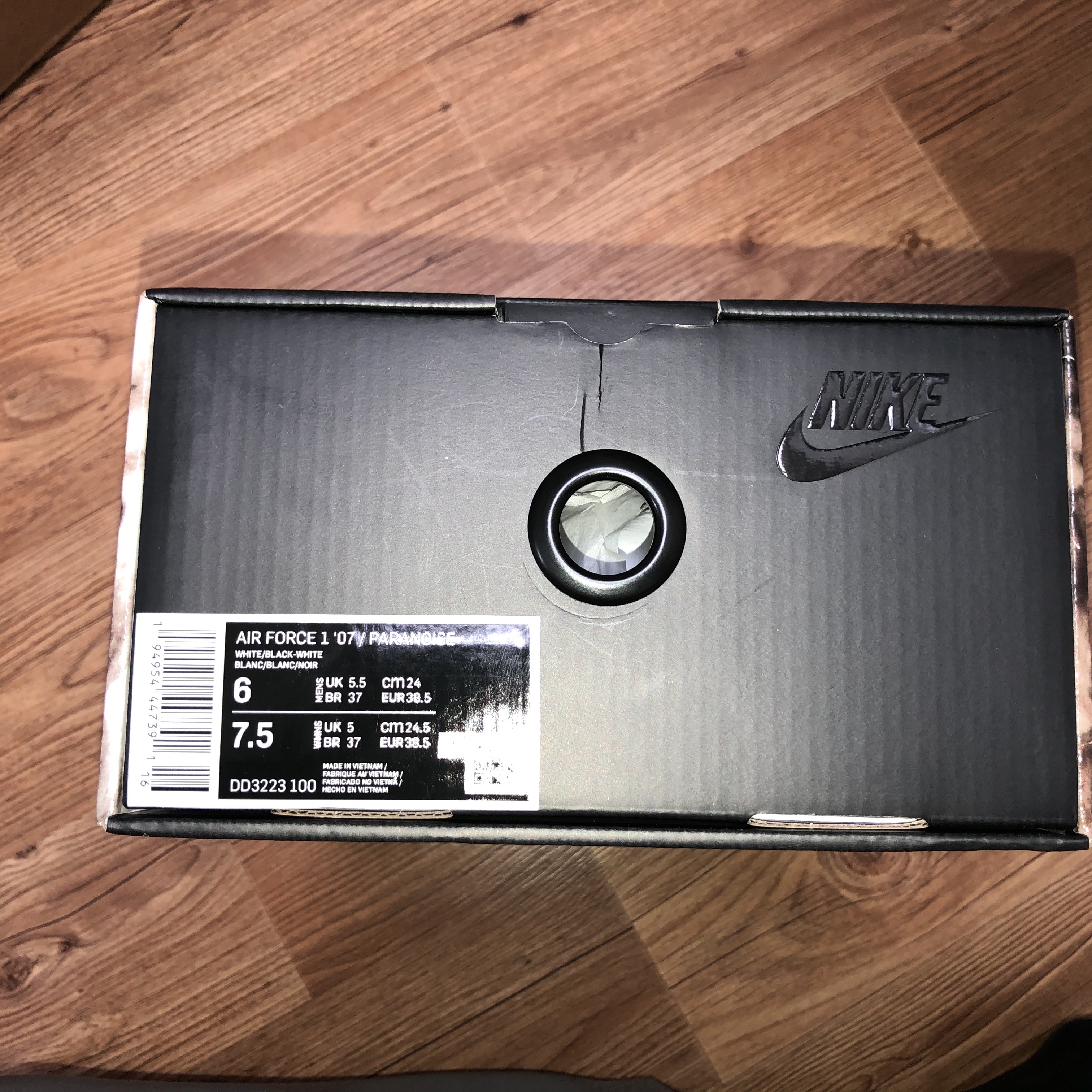 Nike x Peaceminusone Air Force 1 Low Para-Noise 2.0 착용 스타일 - 2