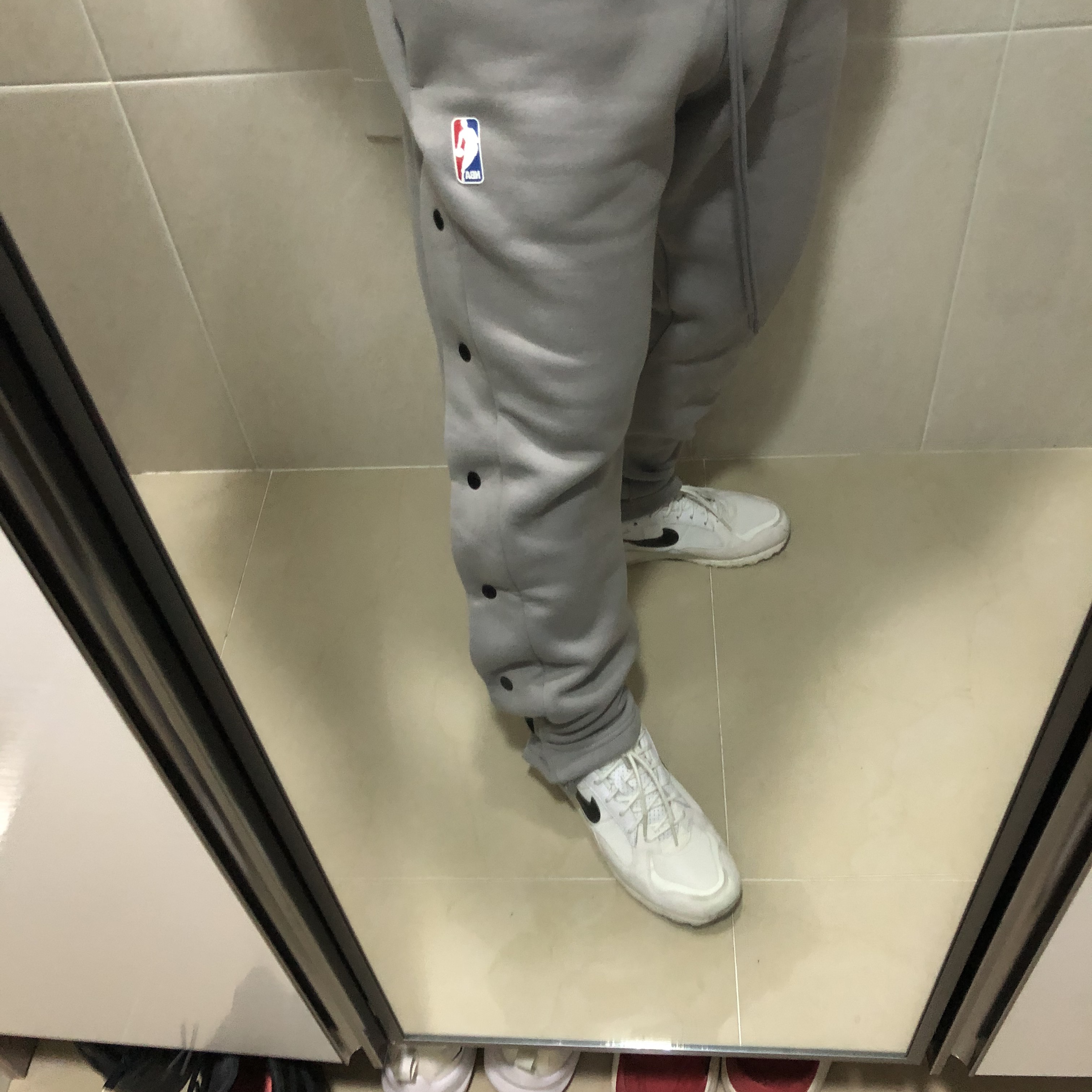 Nike x Fear of God Air Skylon 2 White 착용 스타일