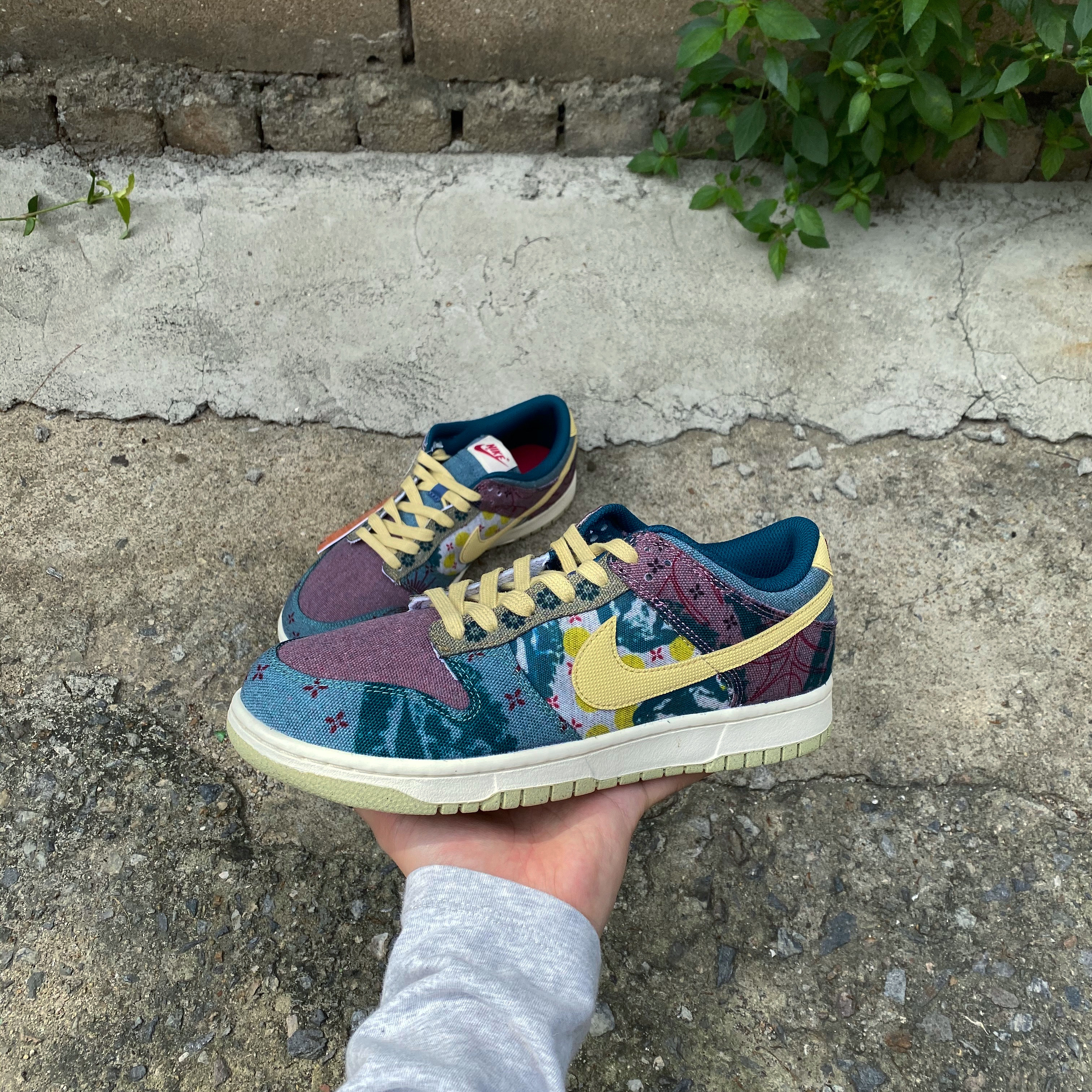 Nike Dunk Low SP Community Garden 착용 스타일