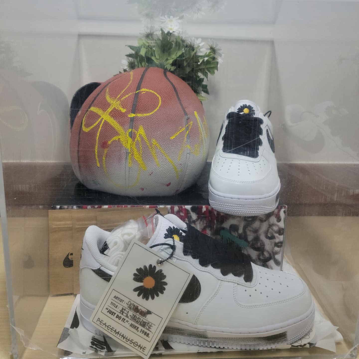 Nike x Peaceminusone Air Force 1 Low Para-Noise 2.0 착용 스타일