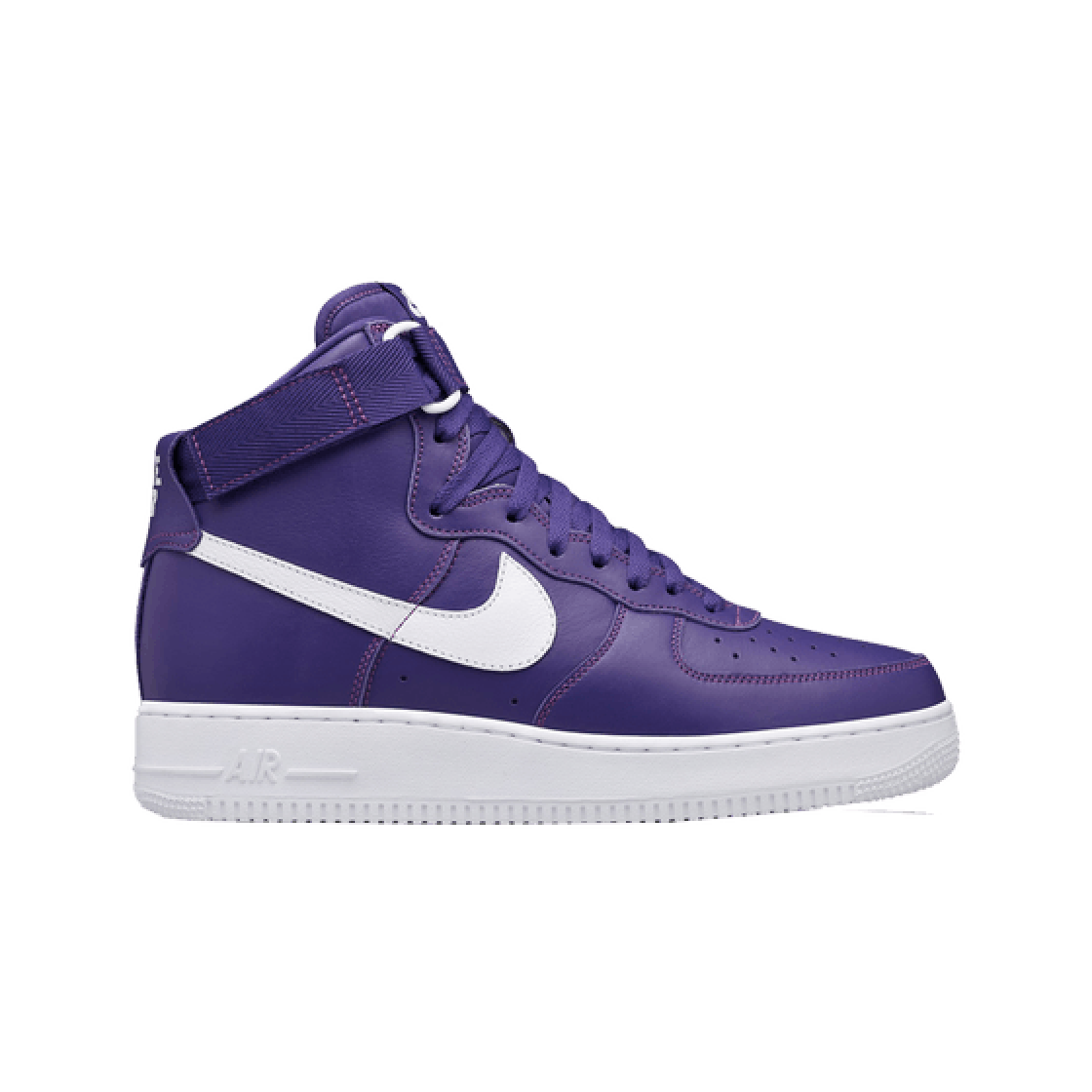 나이키 에어포스 1 하이 레트로 QS 퍼플 화이트(Nike Air Force 1 High Retro QS Purple White)