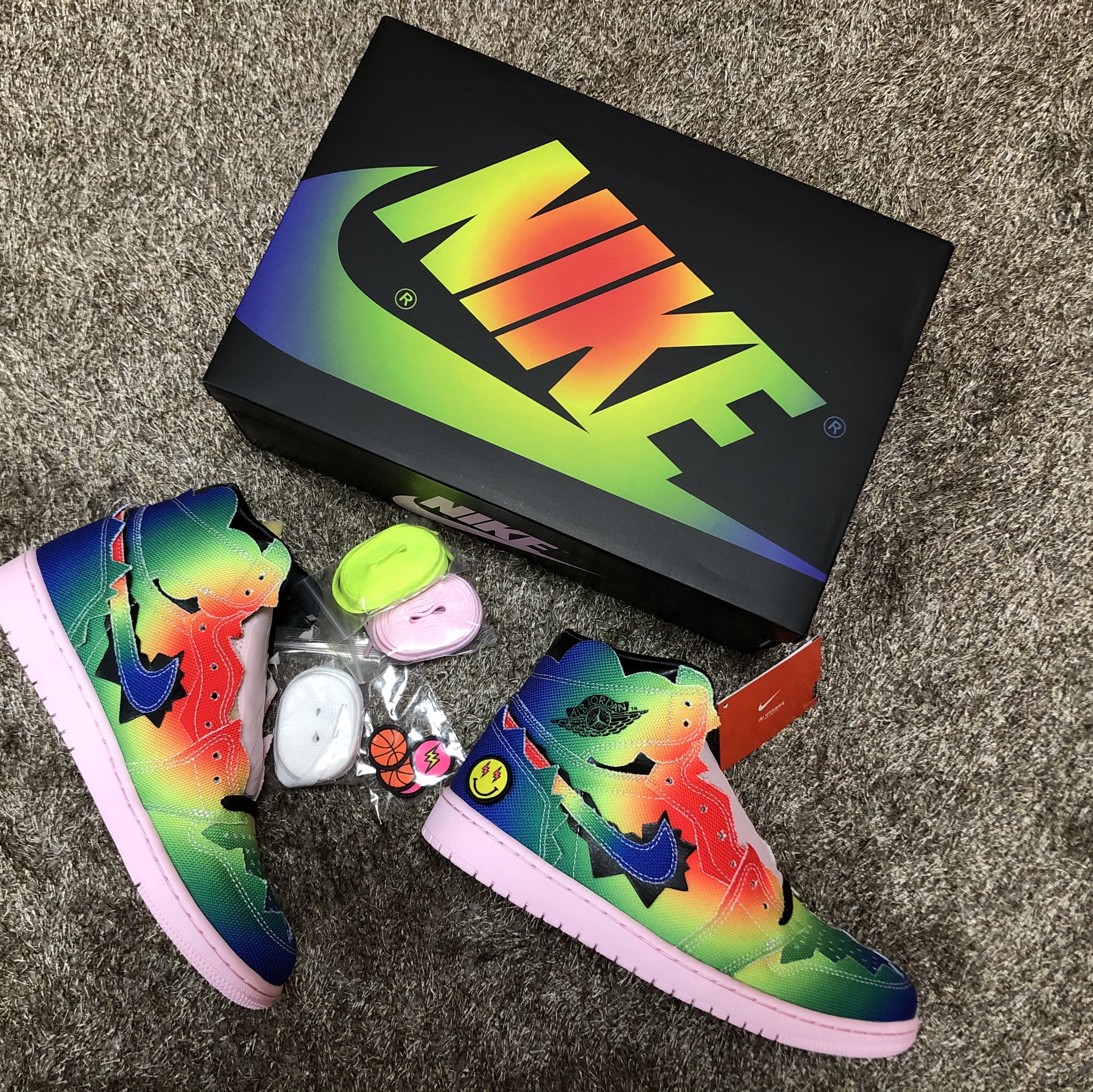 Jordan 1 x J Balvin Retro High OG 착용 스타일