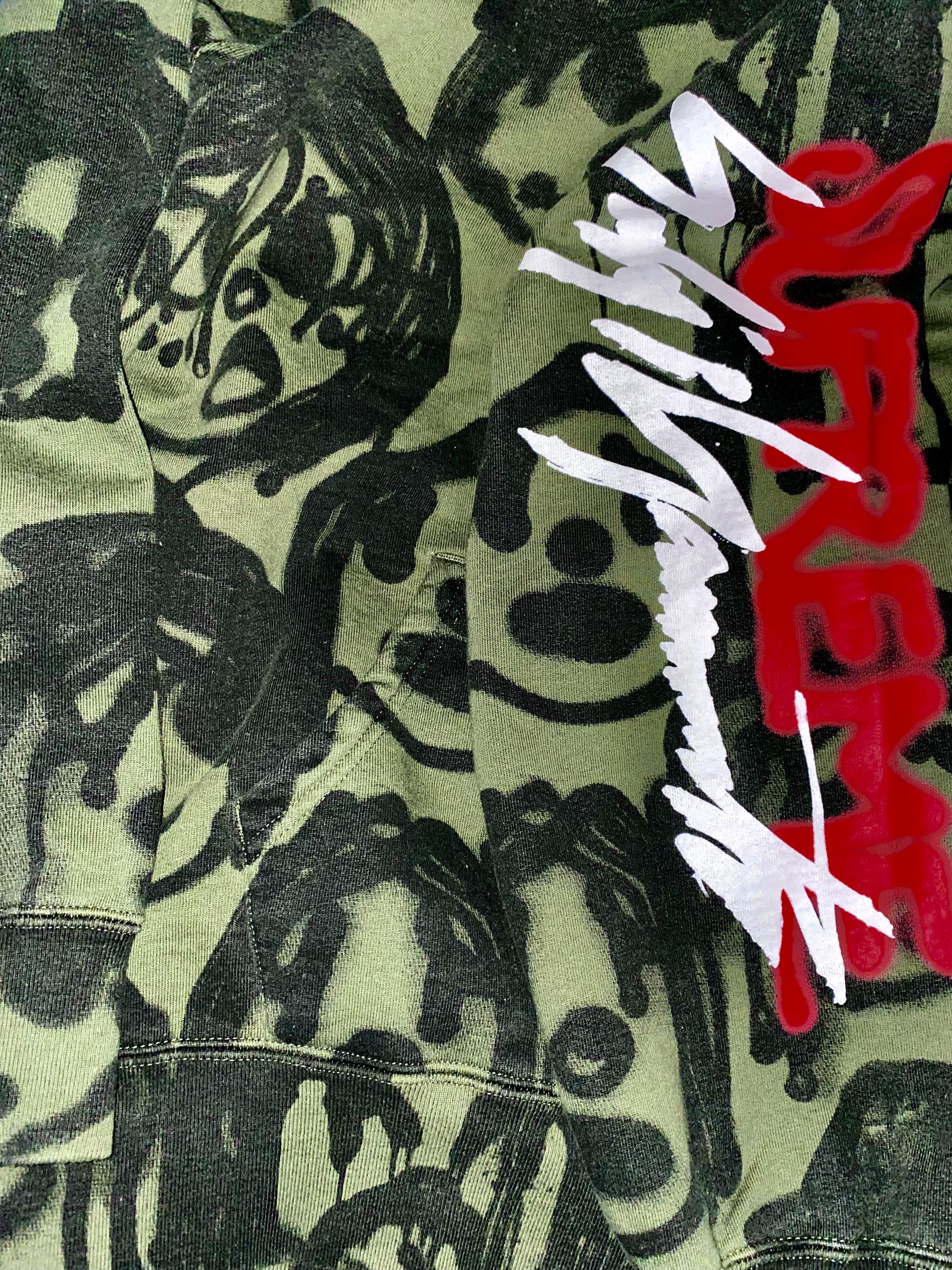 Supreme x Yohji Yamamoto Hooded Sweatshirt Olive - 20FW 착용 스타일