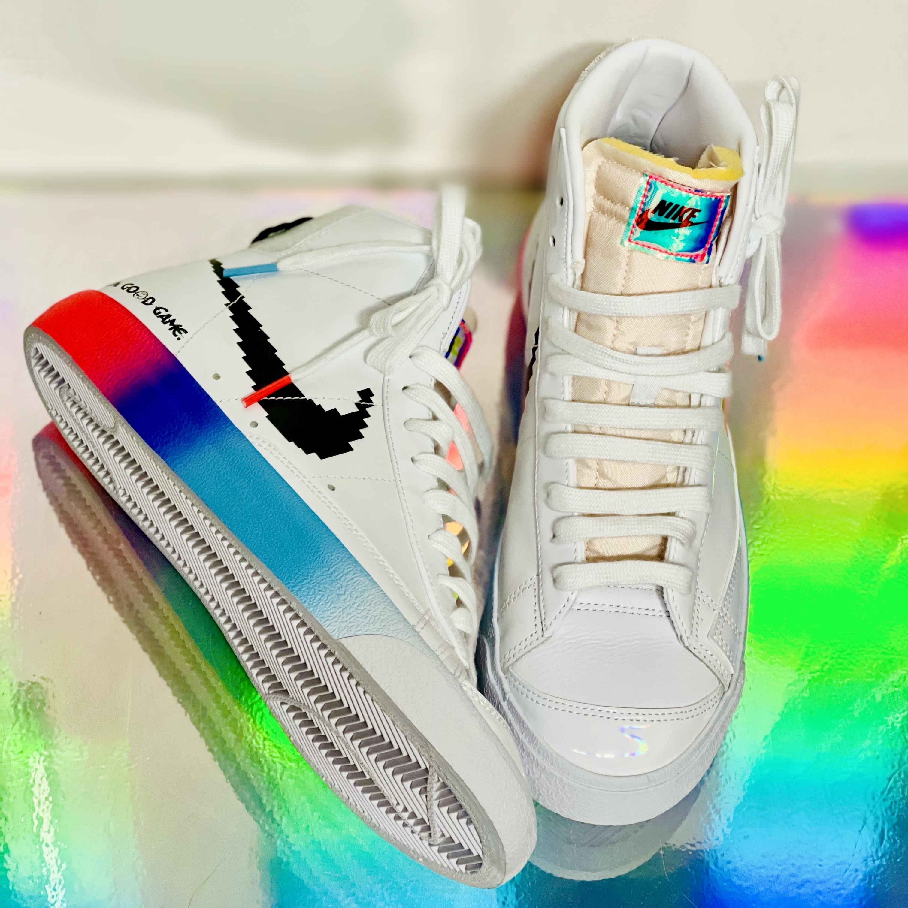 Nike Blazer Mid '77 Vintage Have a Good Game 착용 스타일 - 3