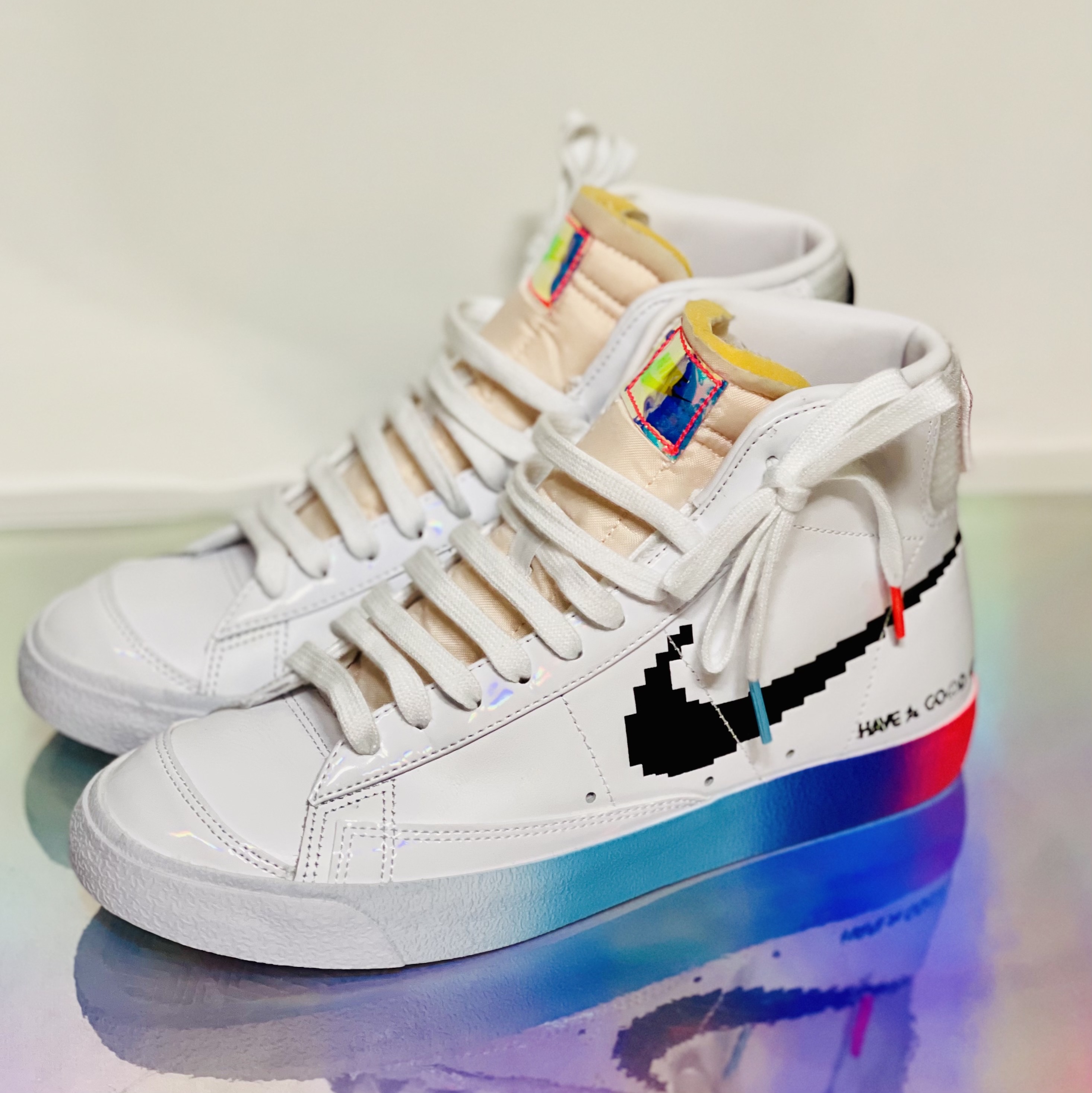 Nike Blazer Mid '77 Vintage Have a Good Game 착용 스타일 - 2