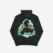 Palace Tri-Ripper Hood Black - 20FW