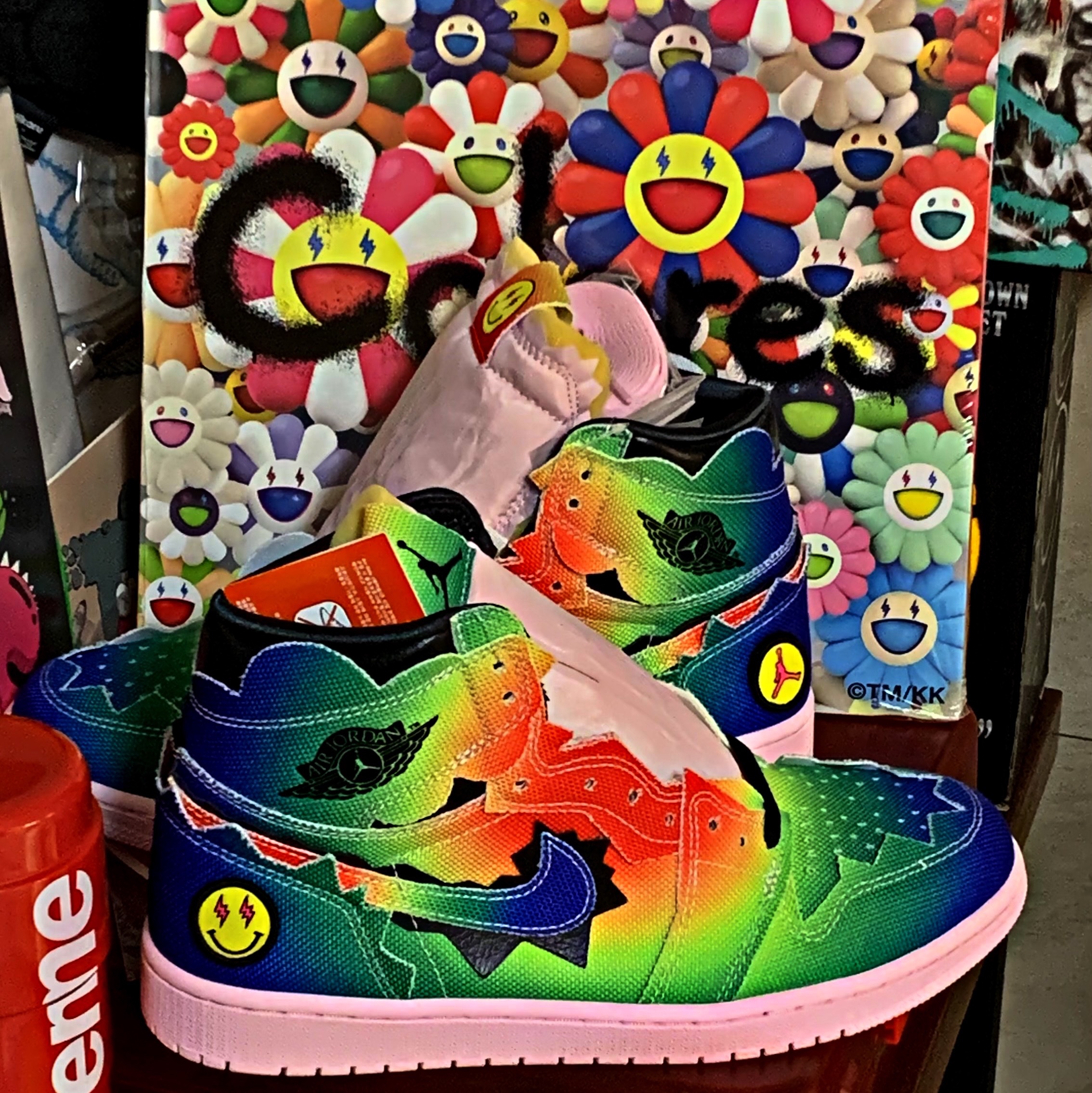 Jordan 1 x J Balvin Retro High OG 착용 스타일
