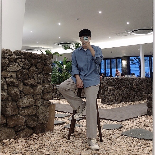 Converse x Fear of God Essentials Chuck 70 Hi Grey 착용 스타일