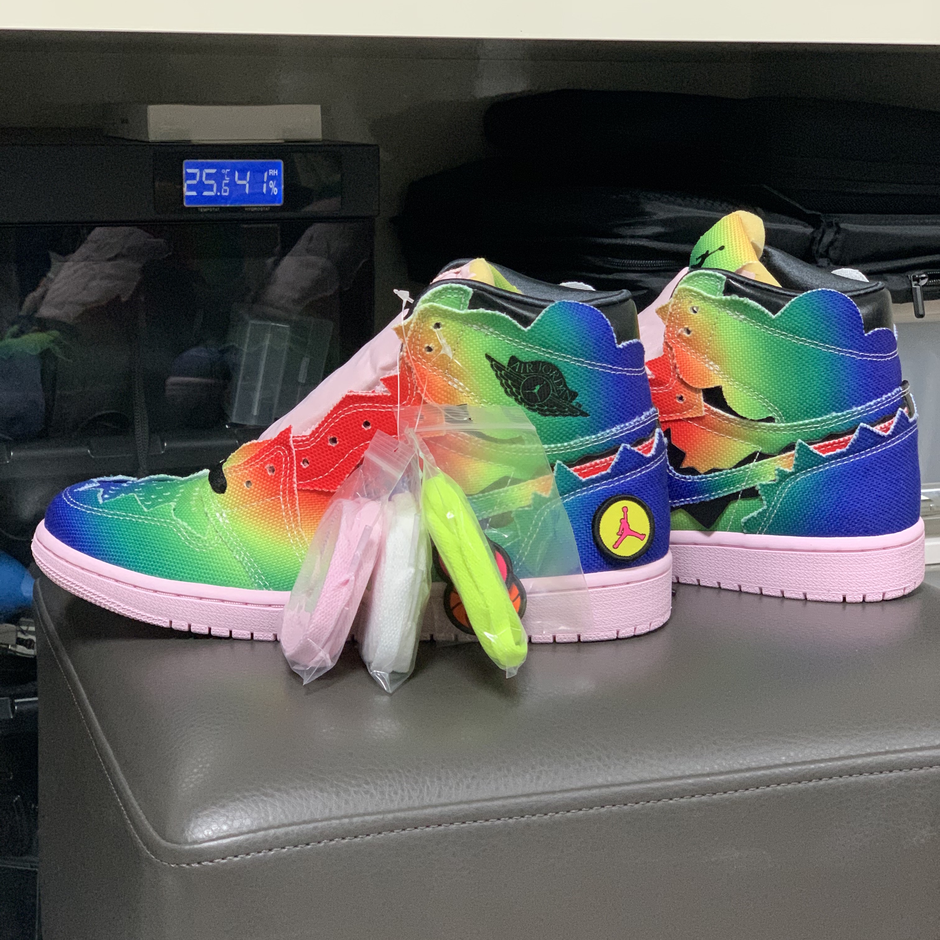 Jordan 1 x J Balvin Retro High OG 착용 스타일
