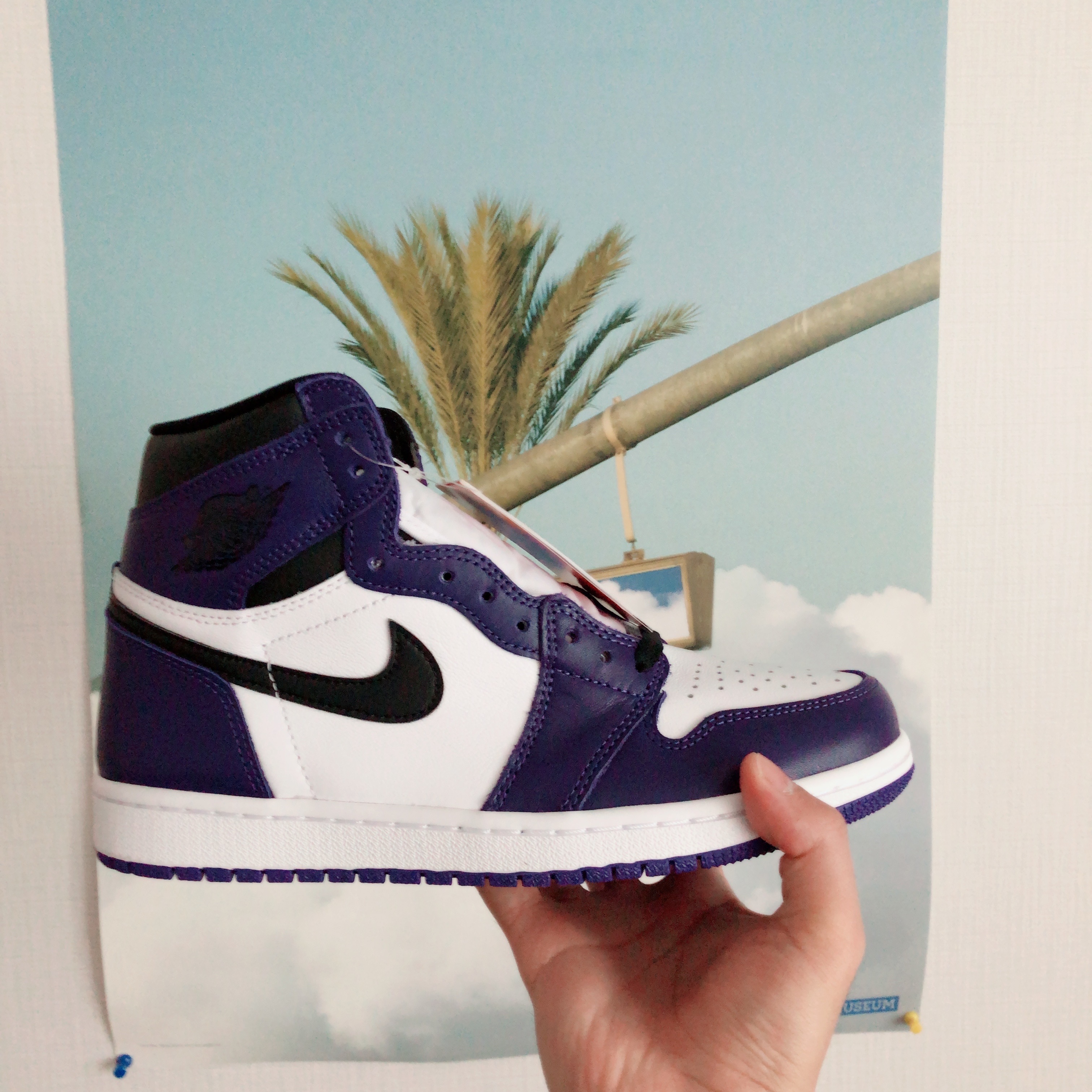 Jordan 1 Retro High OG Court Purple 2020 착용 스타일