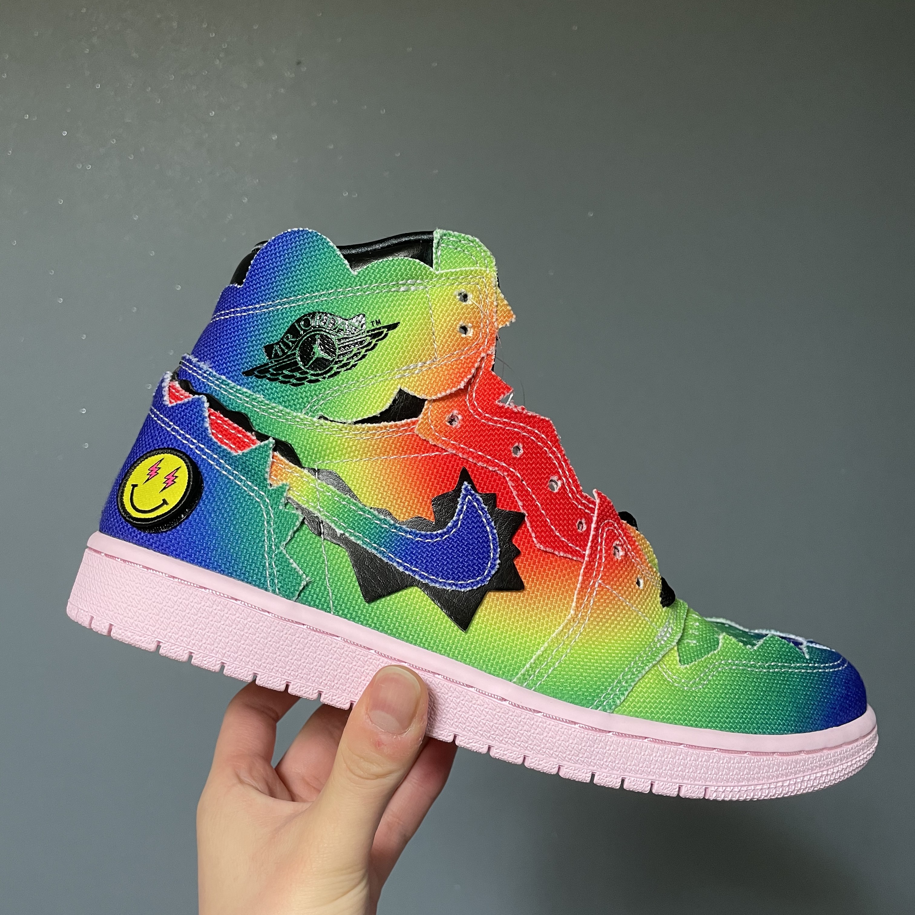 Jordan 1 x J Balvin Retro High OG 착용 스타일 - 1