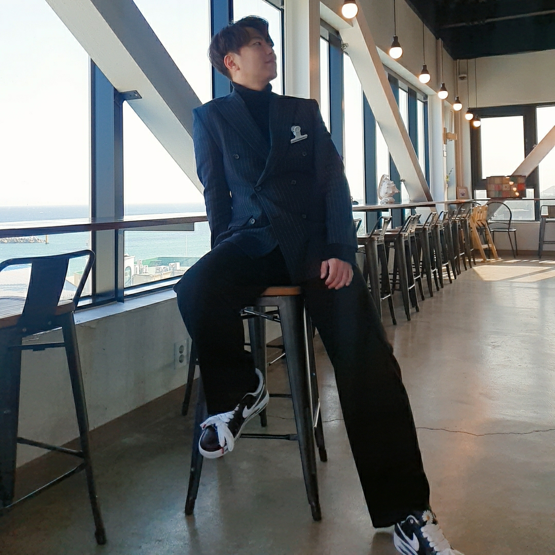 Nike x Peaceminusone Air Force 1 Low Para-Noise 착용 스타일