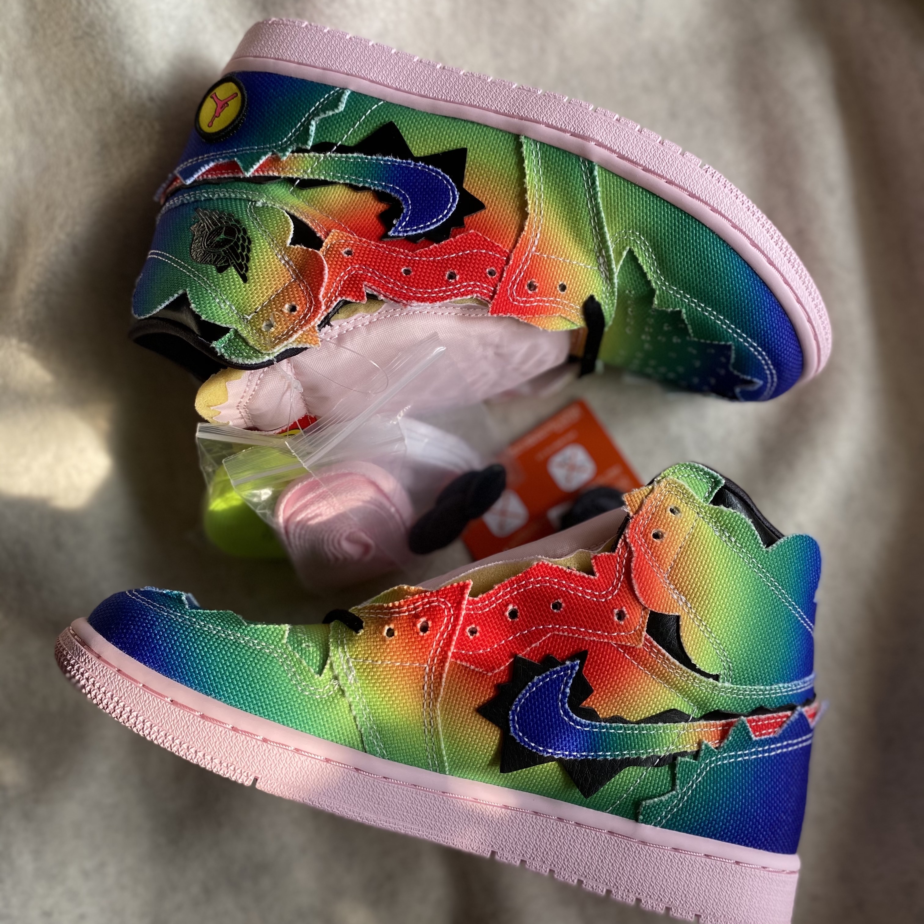 Jordan 1 x J Balvin Retro High OG 착용 스타일