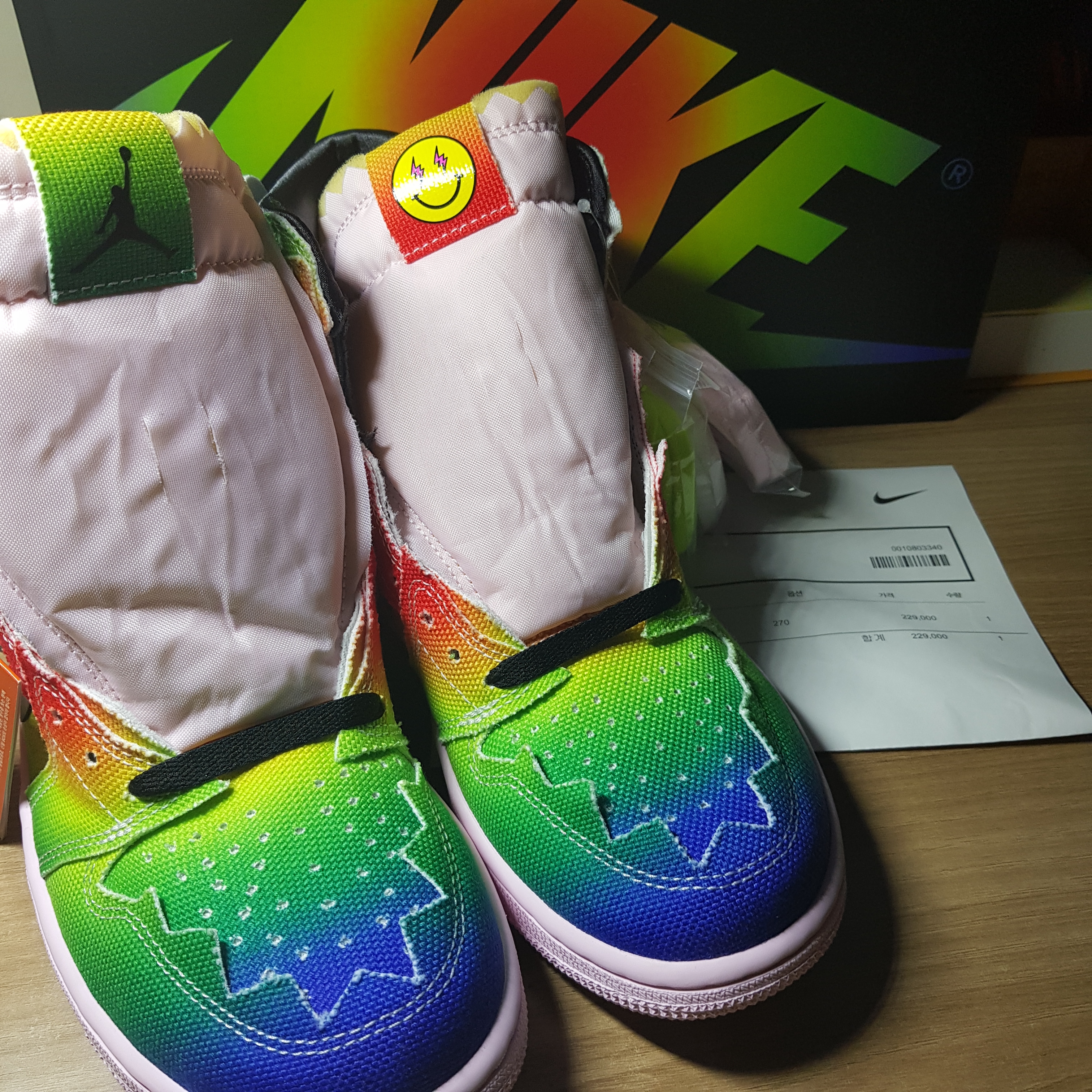 Jordan 1 x J Balvin Retro High OG 착용 스타일 - 3