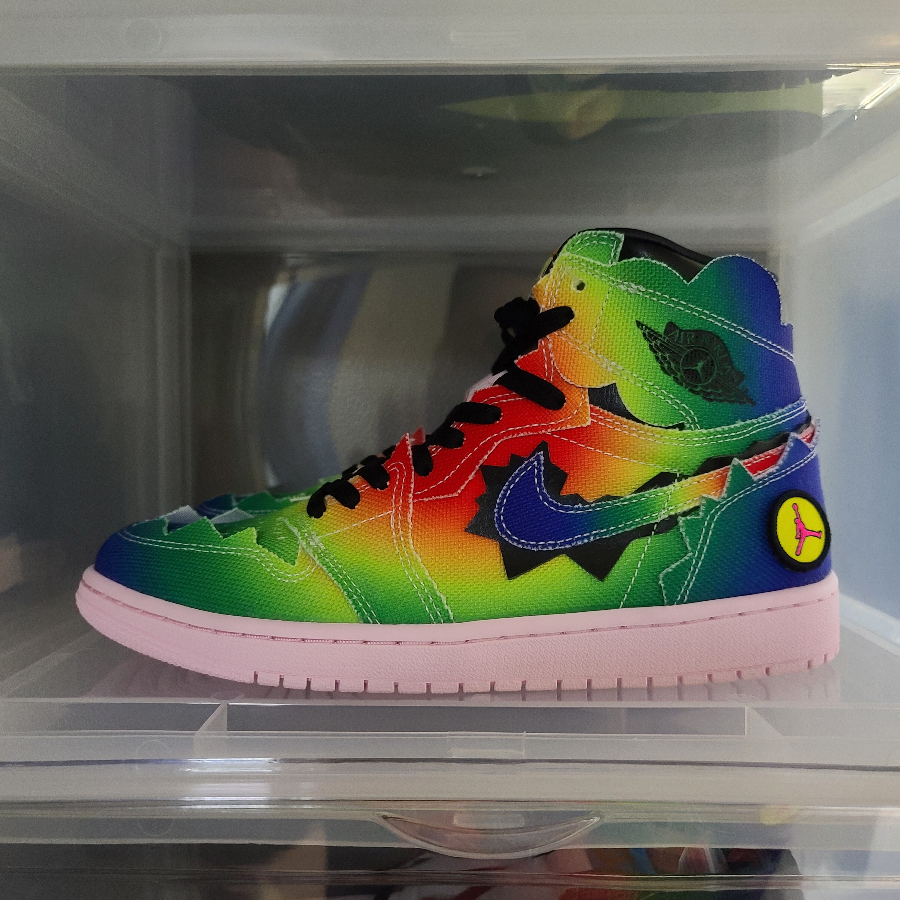 Jordan 1 x J Balvin Retro High OG 착용 스타일 - 1