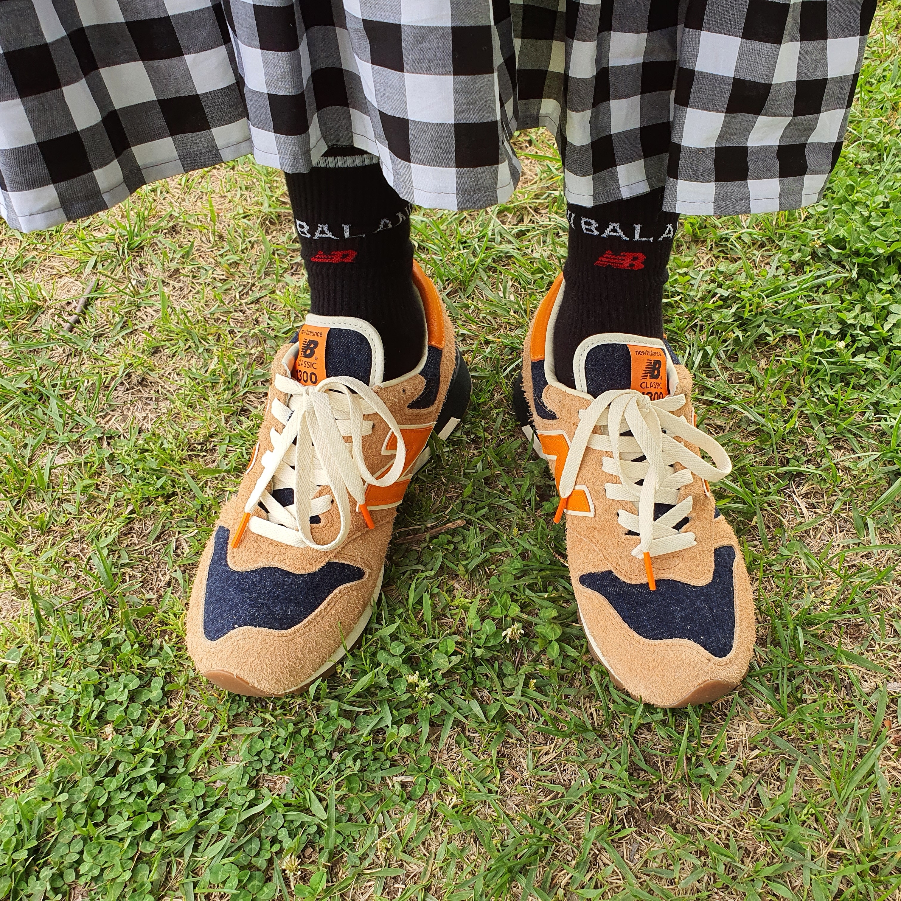 New Balance x Levi's 1300 Made in USA (Levi's Tag) 착용 스타일