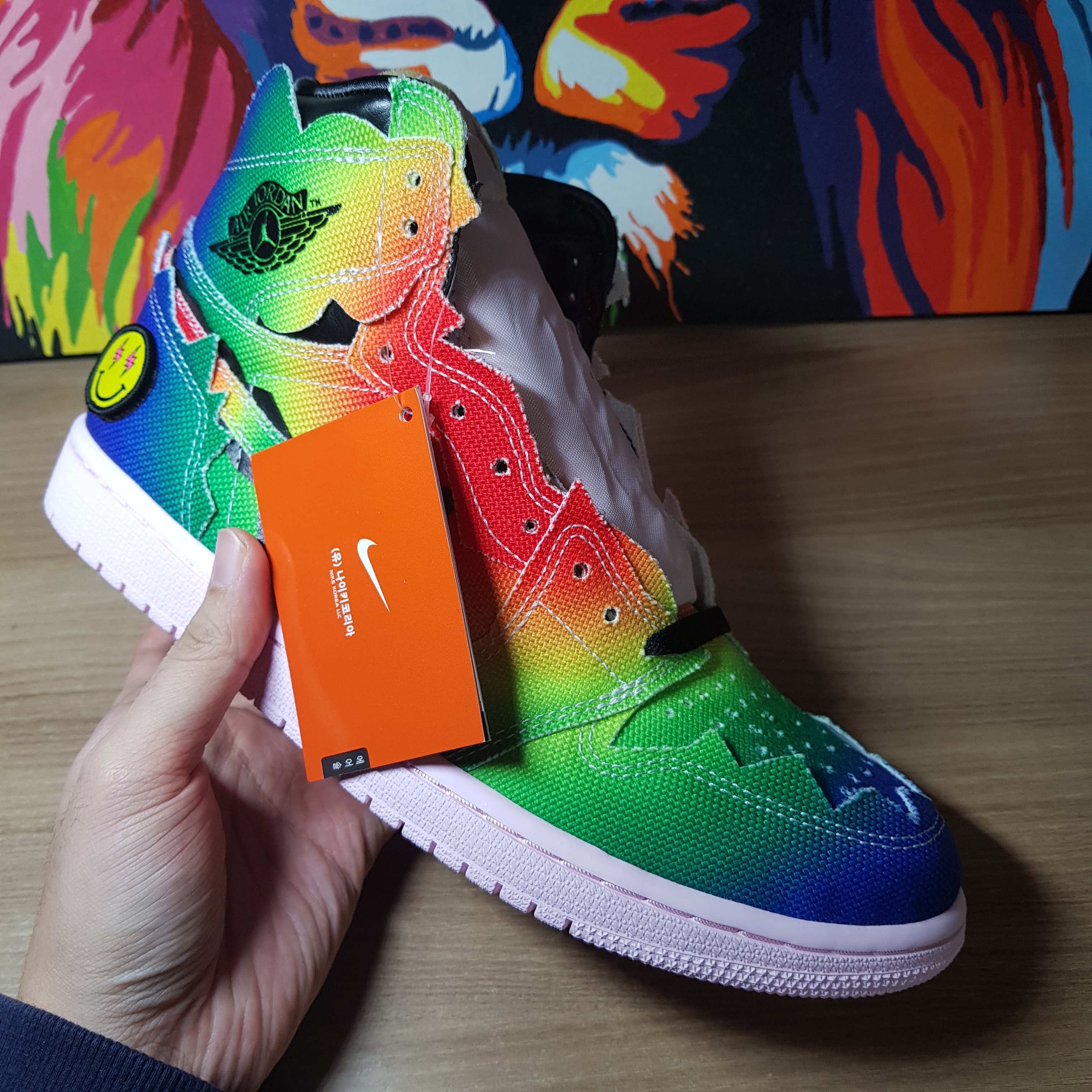 Jordan 1 x J Balvin Retro High OG 착용 스타일 - 1